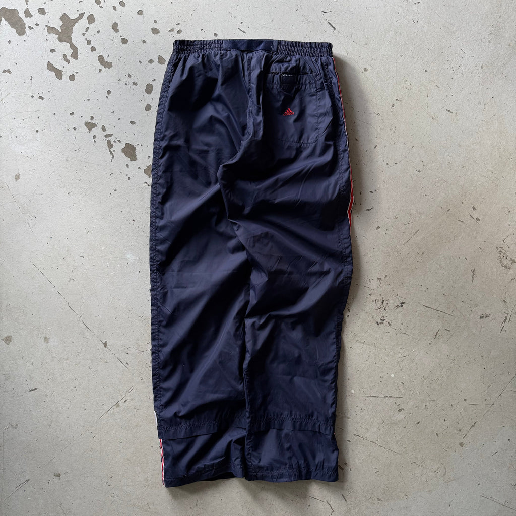 Adidas | track pants | navy/rød/hvid | S - Re:Junk Vintage