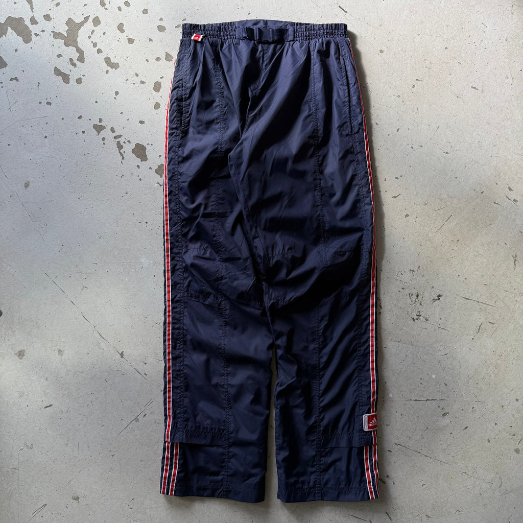 Adidas | track pants | navy/rød/hvid | S - Re:Junk Vintage