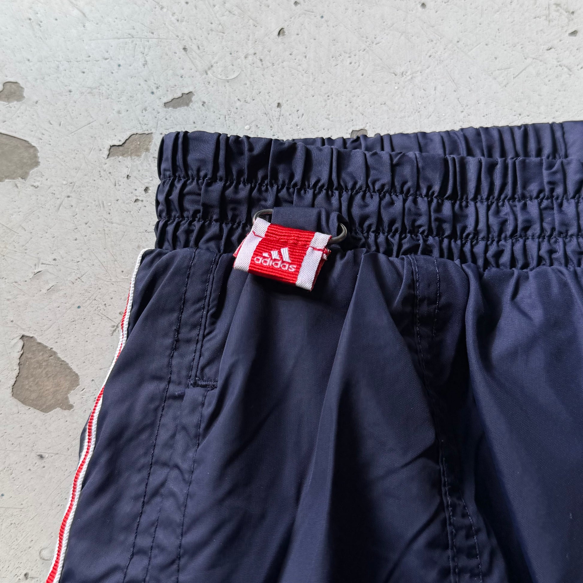 Adidas | track pants | navy/rød/hvid | S - Re:Junk Vintage