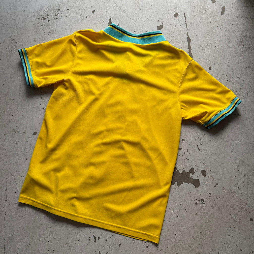 Adidas vintage Bayern München udebanetrøje 90s gul L - Re:Junk Vintage