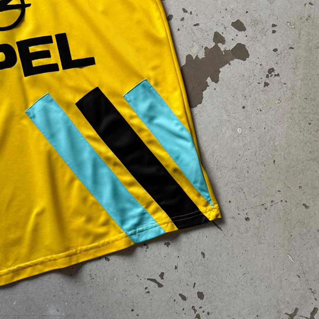 Adidas vintage Bayern München udebanetrøje 90s gul L - Re:Junk Vintage