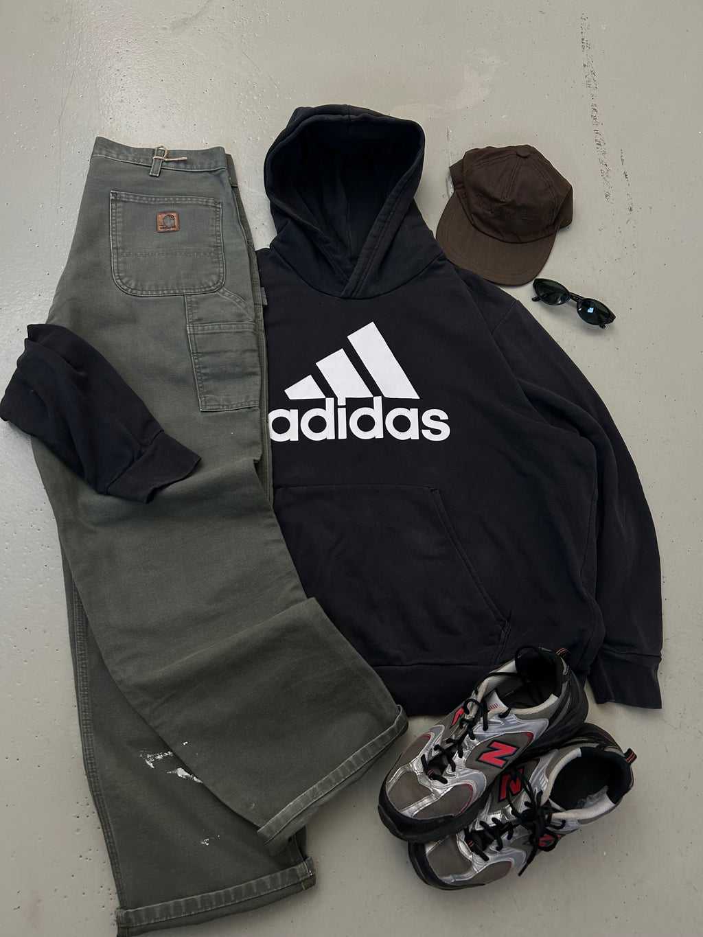 Adidas Vintage Hoodie - 2XL - Re:Junk Vintage