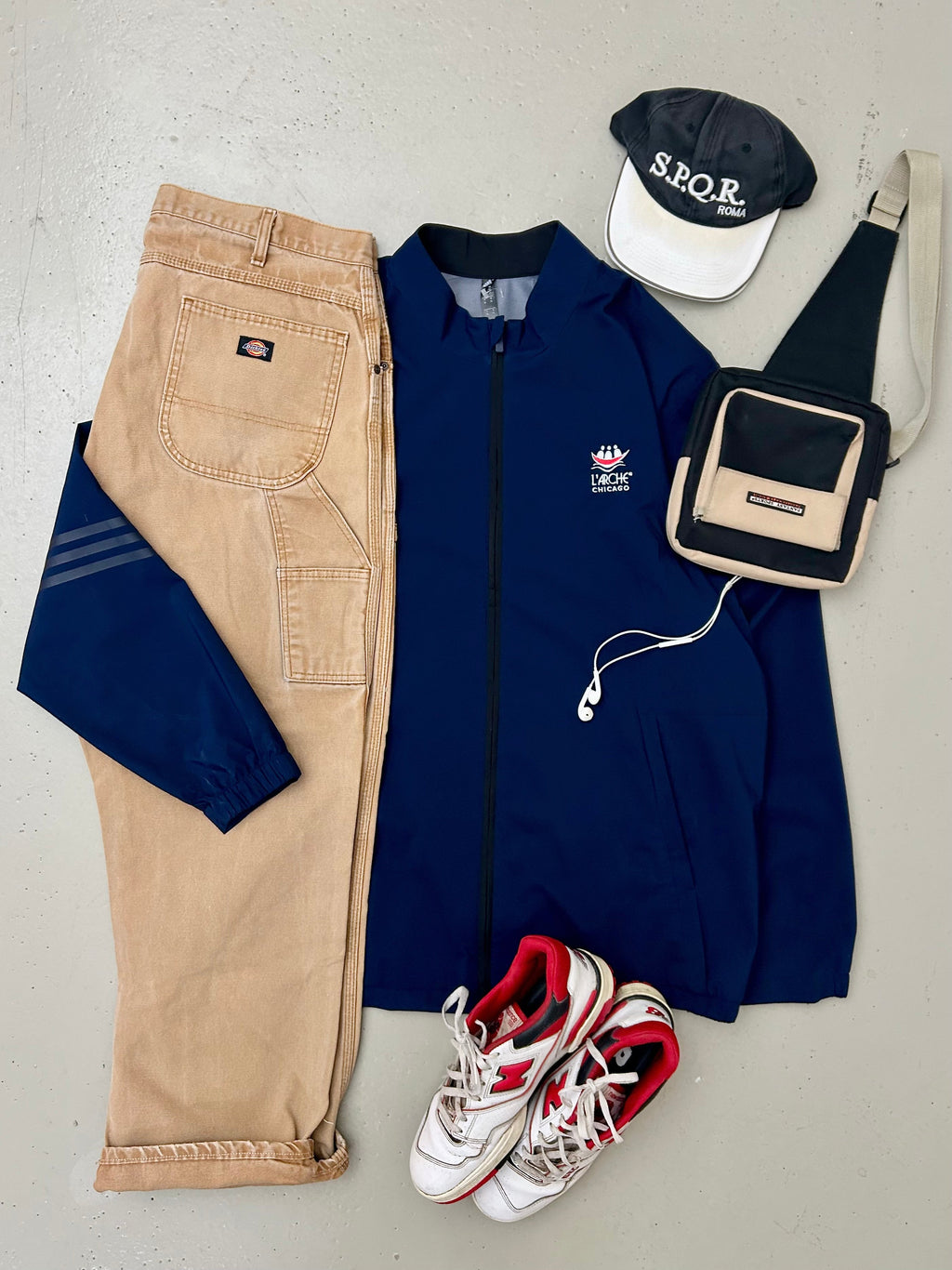 Adidas Vintage Trackjacket - XL - Re:Junk Vintage