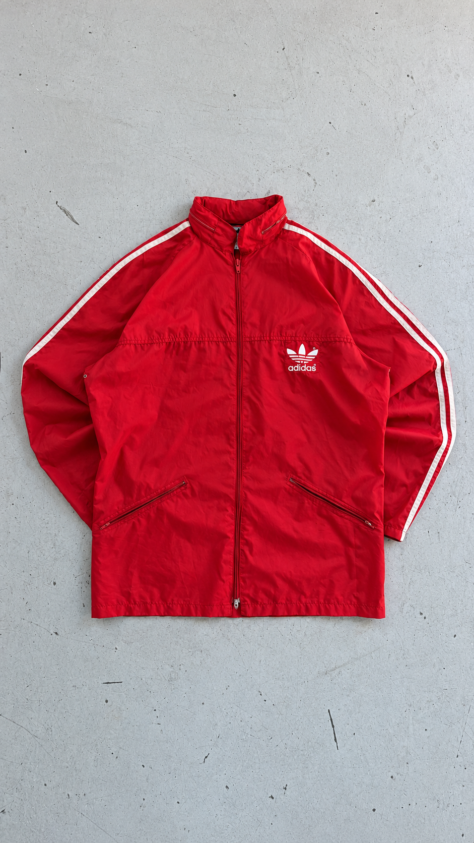 Adidas | Vintage track jacket | Rød | L