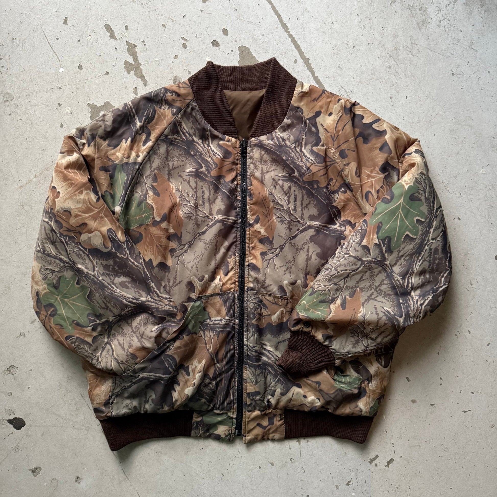 Advantage Camo Bomber Jakke - Re:Junk Vintage
