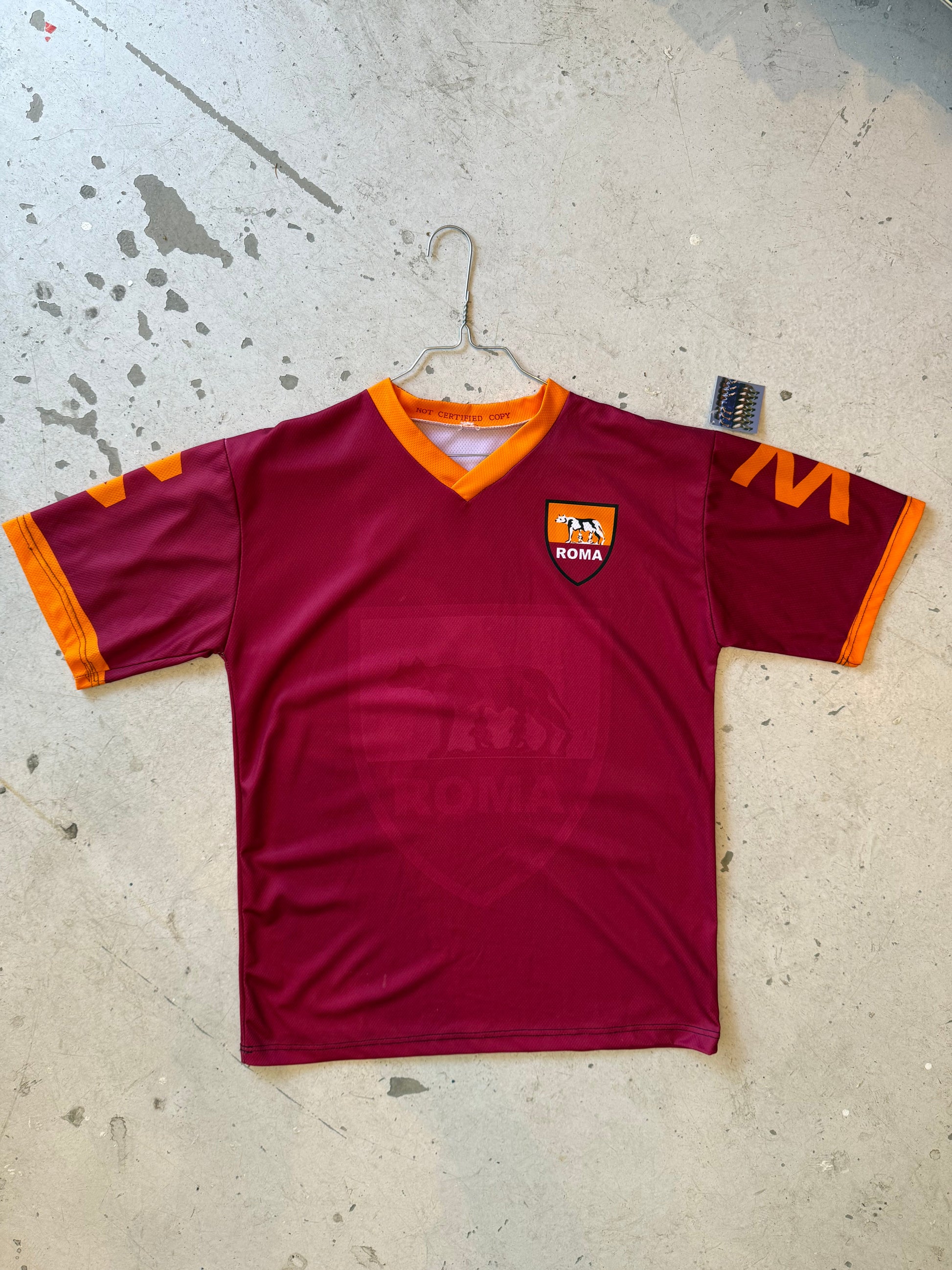 AS Roma Vintage Fodboldtrøje – Replica 2010/2011 - Medium - Re:Junk Vintage
