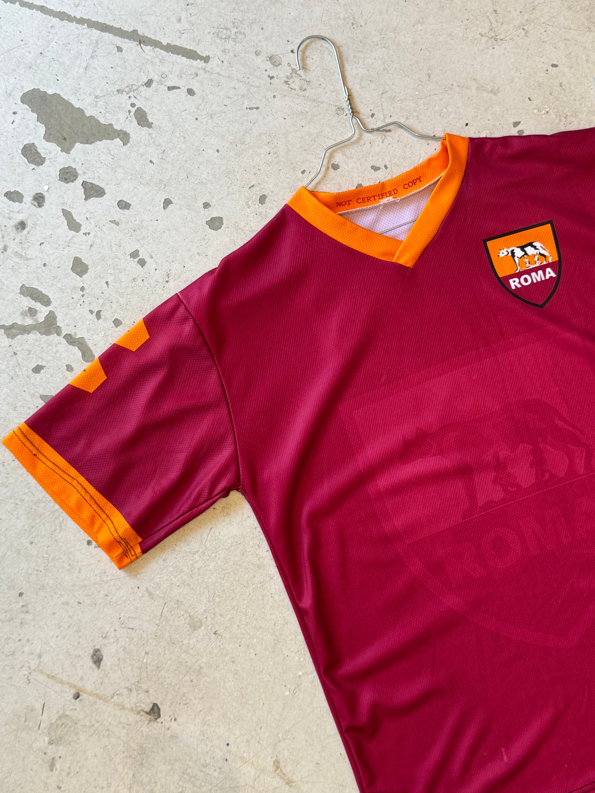 AS Roma Vintage Fodboldtrøje – Replica 2010/2011 - Medium - Re:Junk Vintage