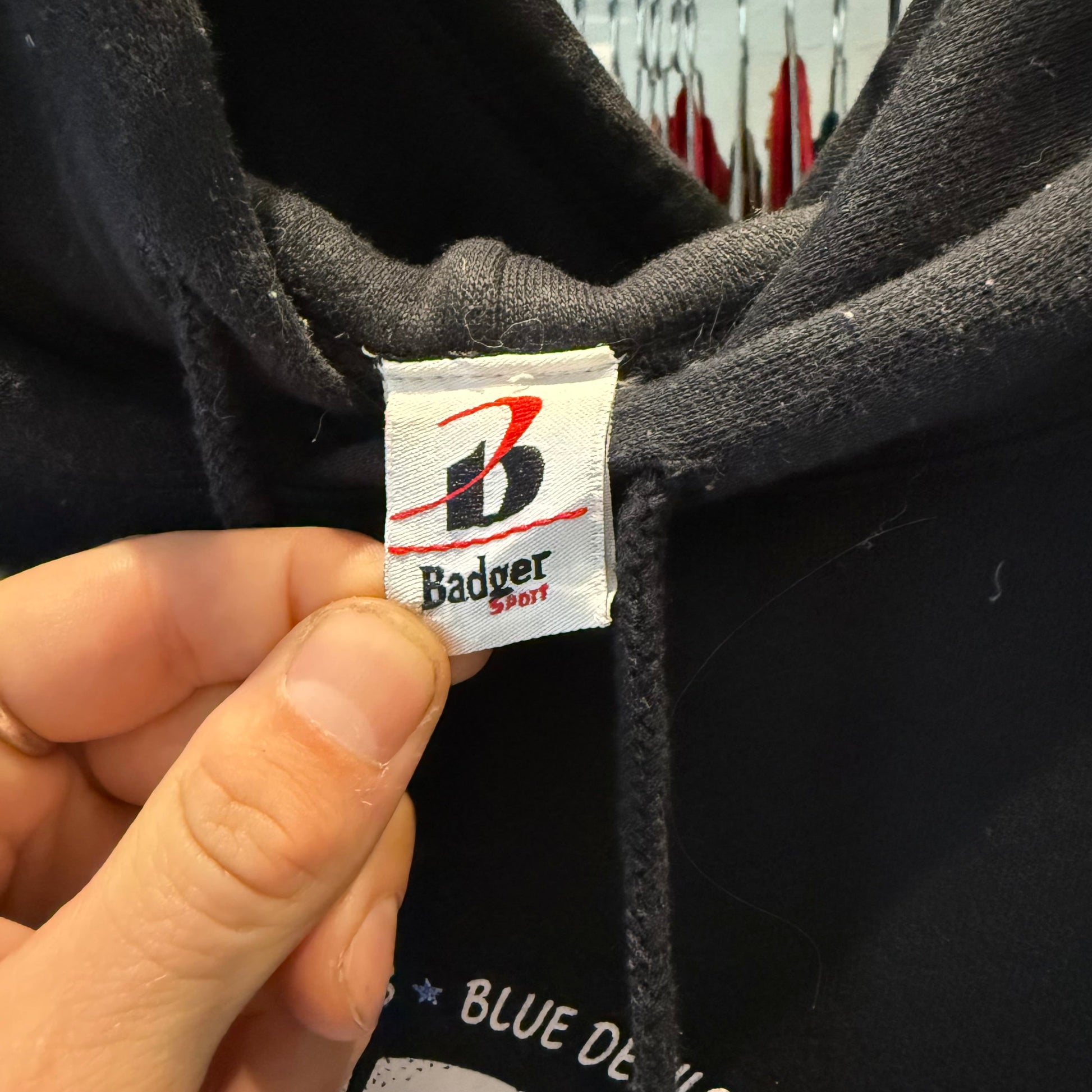 Badger Sport Lodi Volleyball hoodie – Vintage sports hættetrøje (M) - Re:Junk Vintage