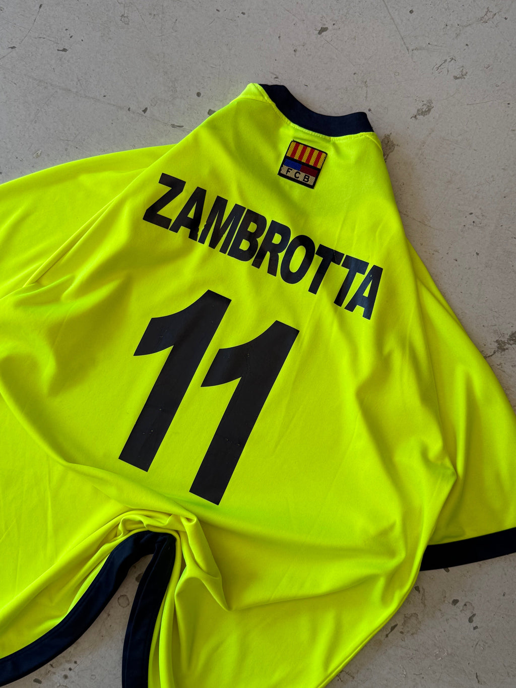 Barcelona Vintage Fodboldtrøje – 2006 - XL - Re:Junk Vintage
