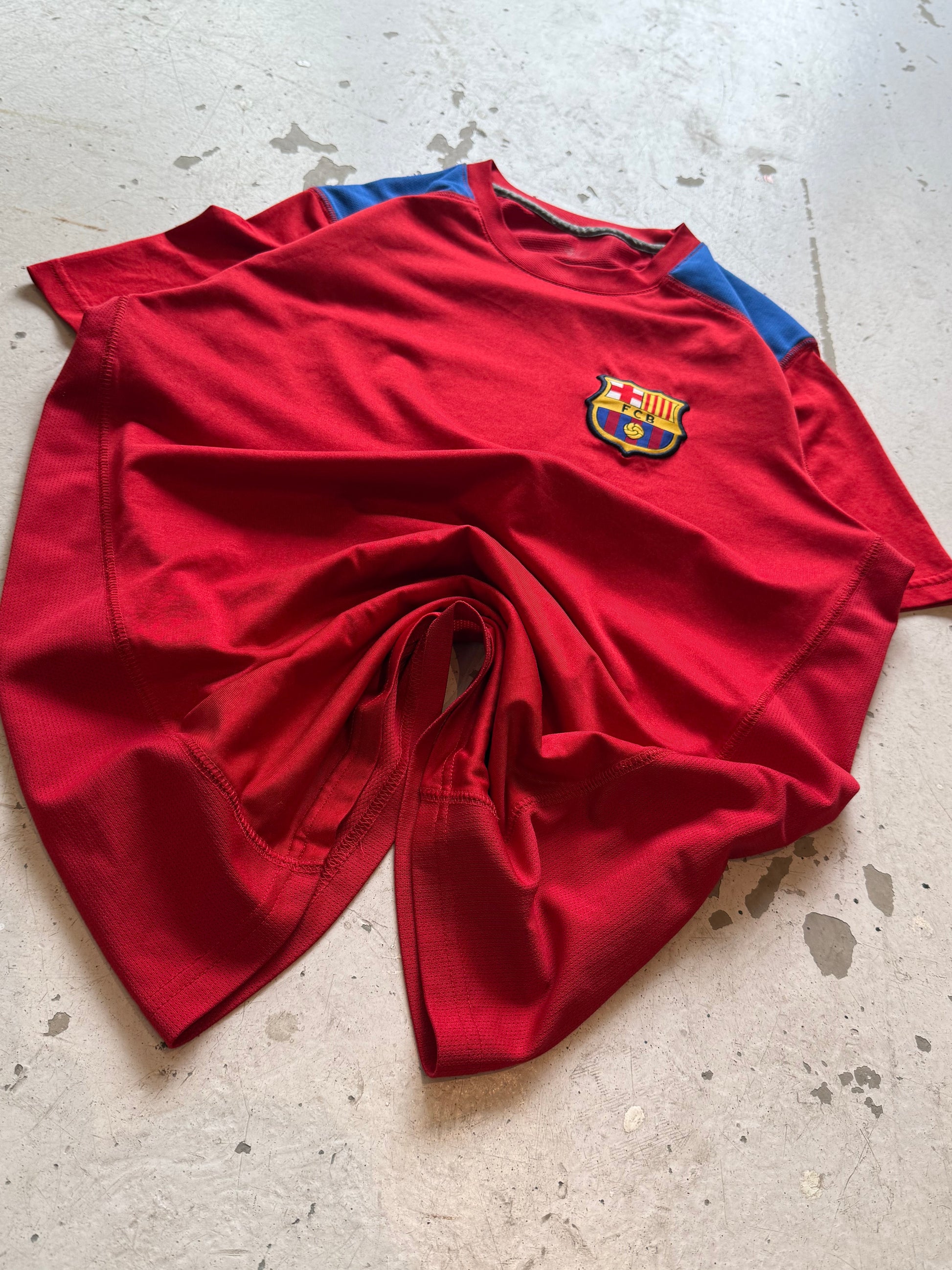 Barcelona Vintage Fodboldtrøje - Medium - Re:Junk Vintage