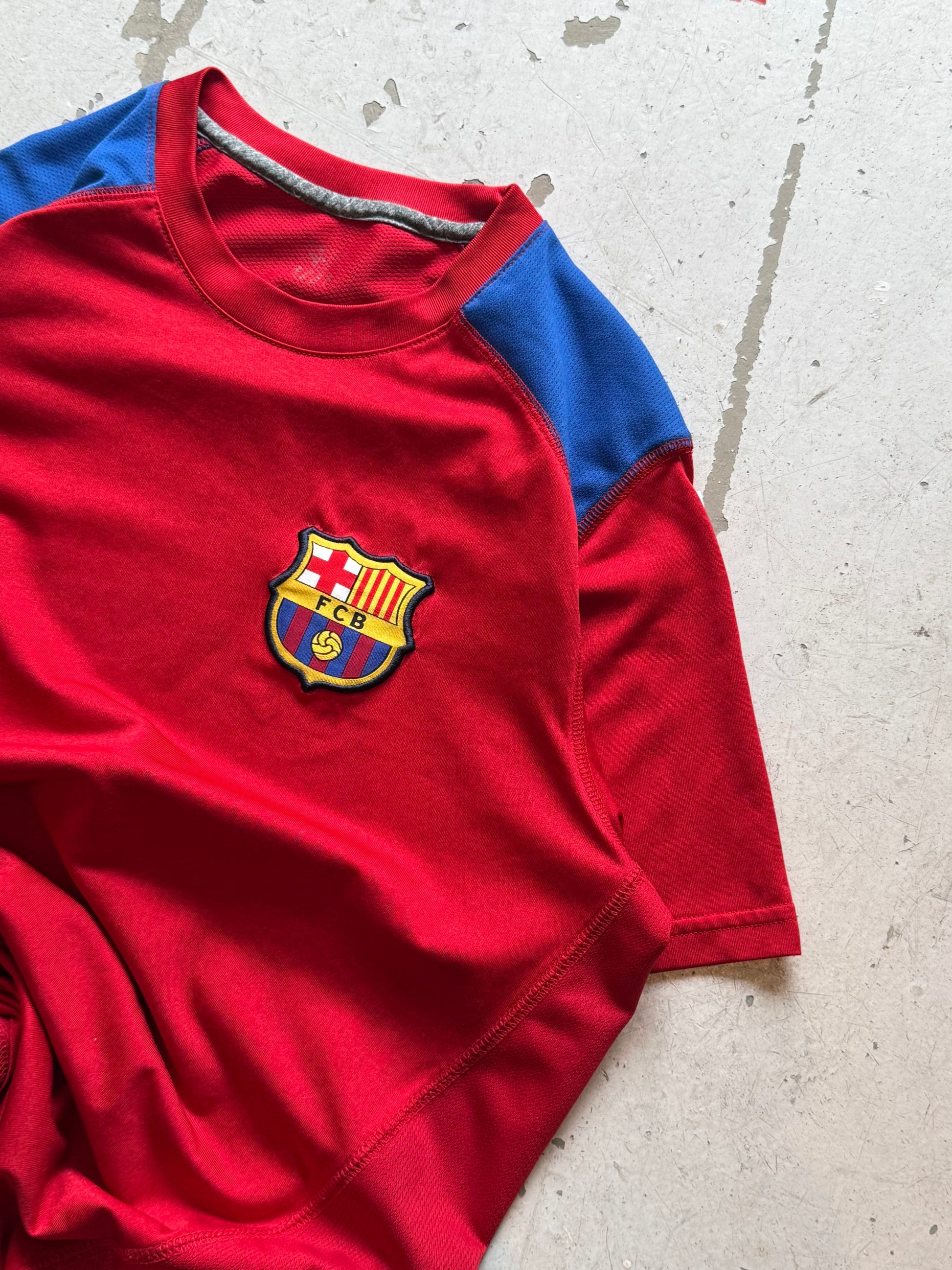 Barcelona Vintage Fodboldtrøje - Medium - Re:Junk Vintage