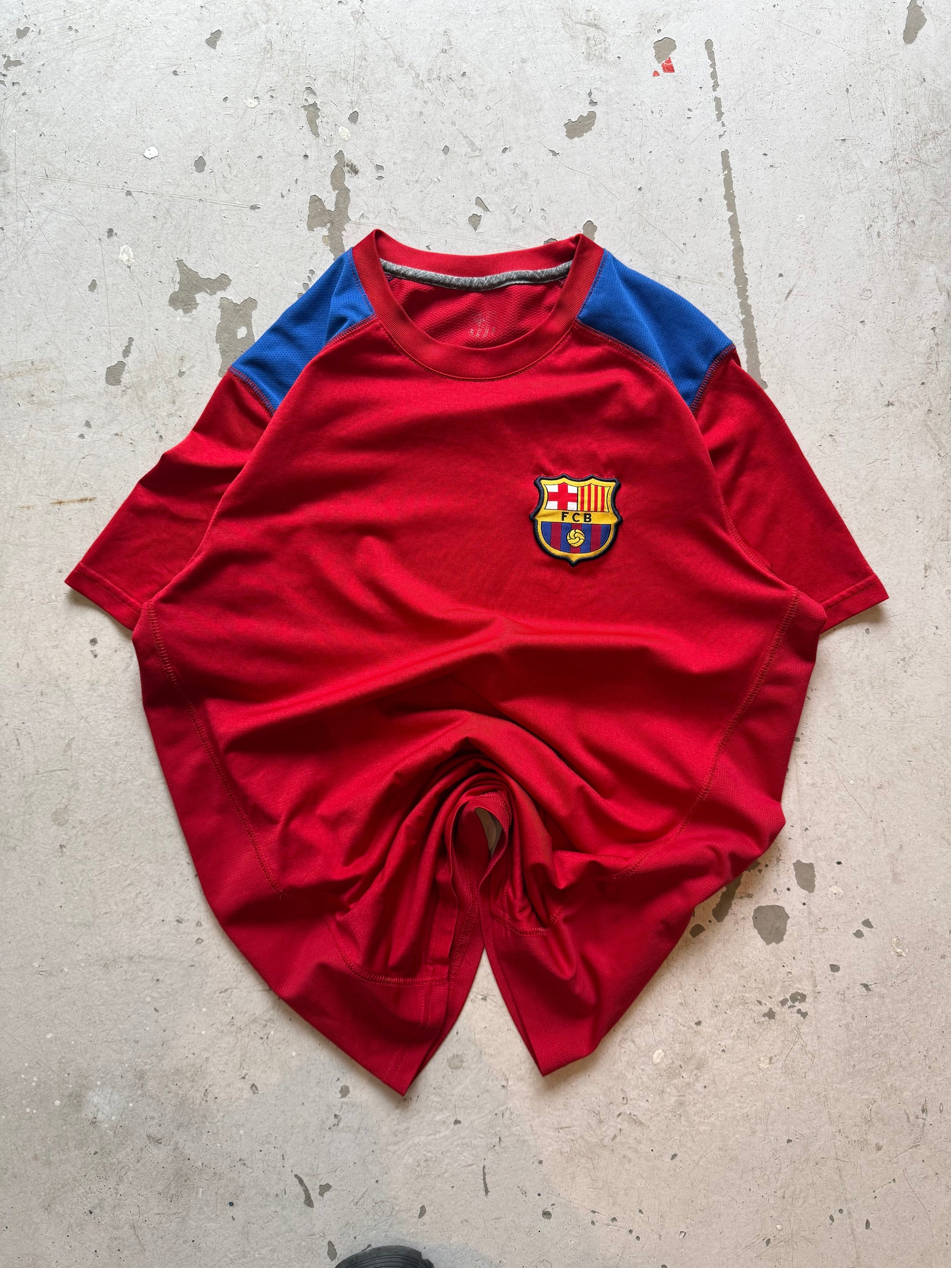 Barcelona Vintage Fodboldtrøje - Medium - Re:Junk Vintage