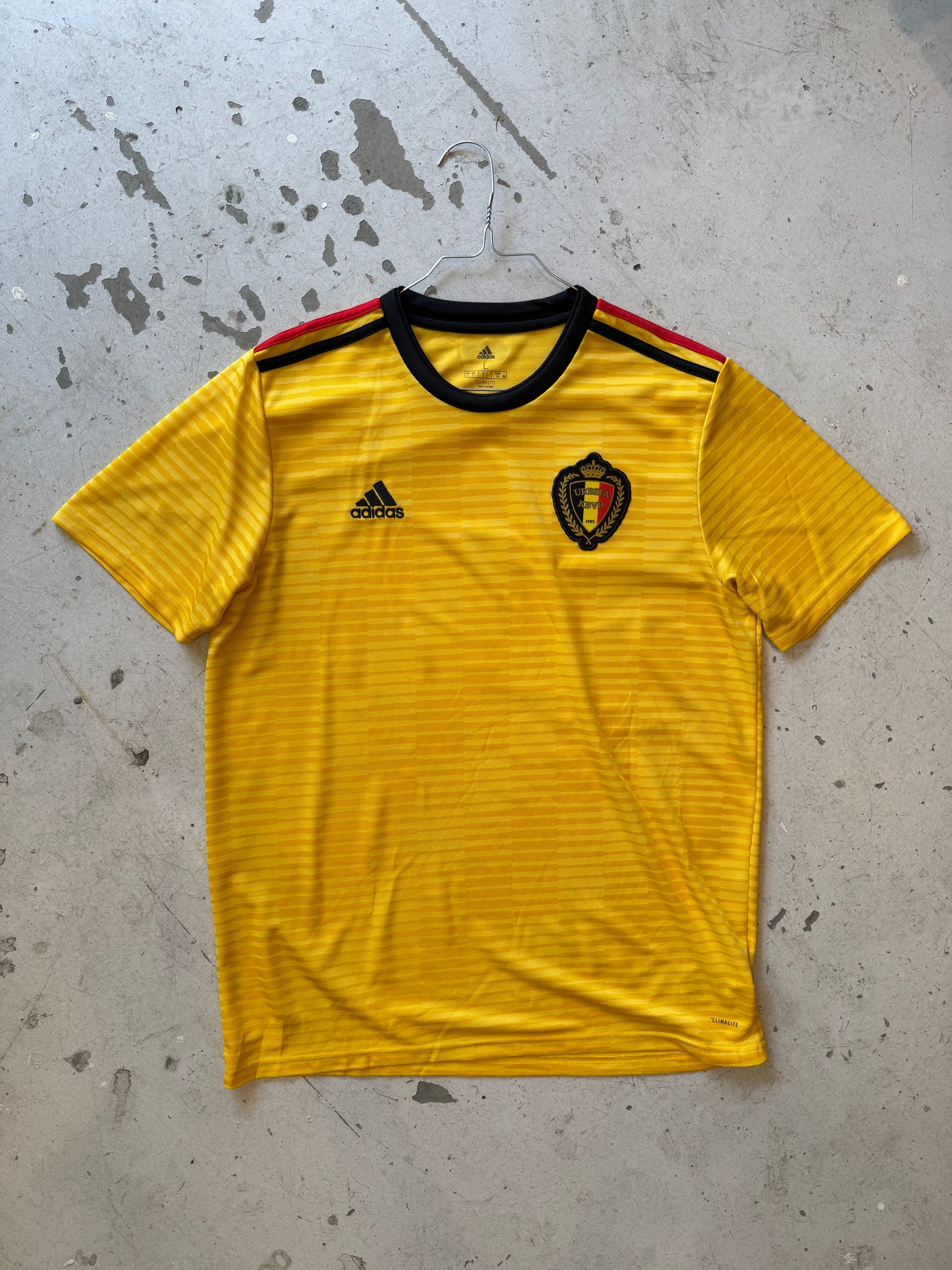 Belgien Vintage Fodboldtrøje – 2017/2018 - Medium - Re:Junk Vintage