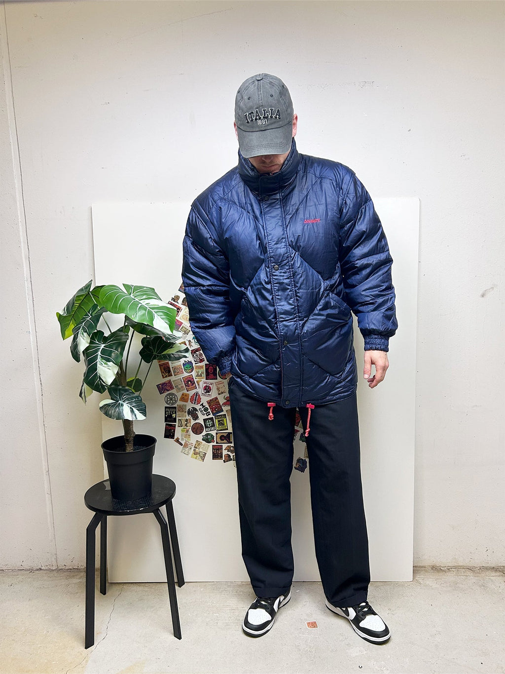 Blue Pufferjacket - XL - Re:Junk Vintage