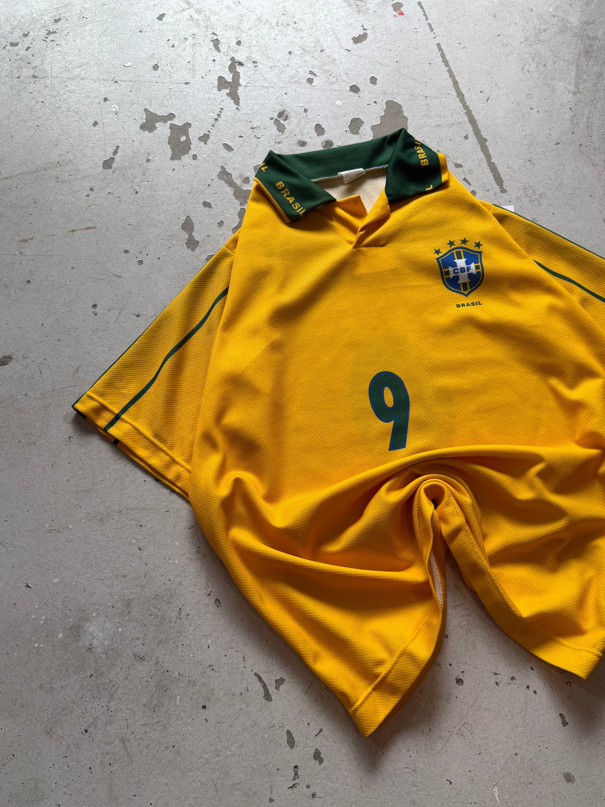 Brasilien Vintage Fodboldtrøje – Replica 2002 - XL - Re:Junk Vintage