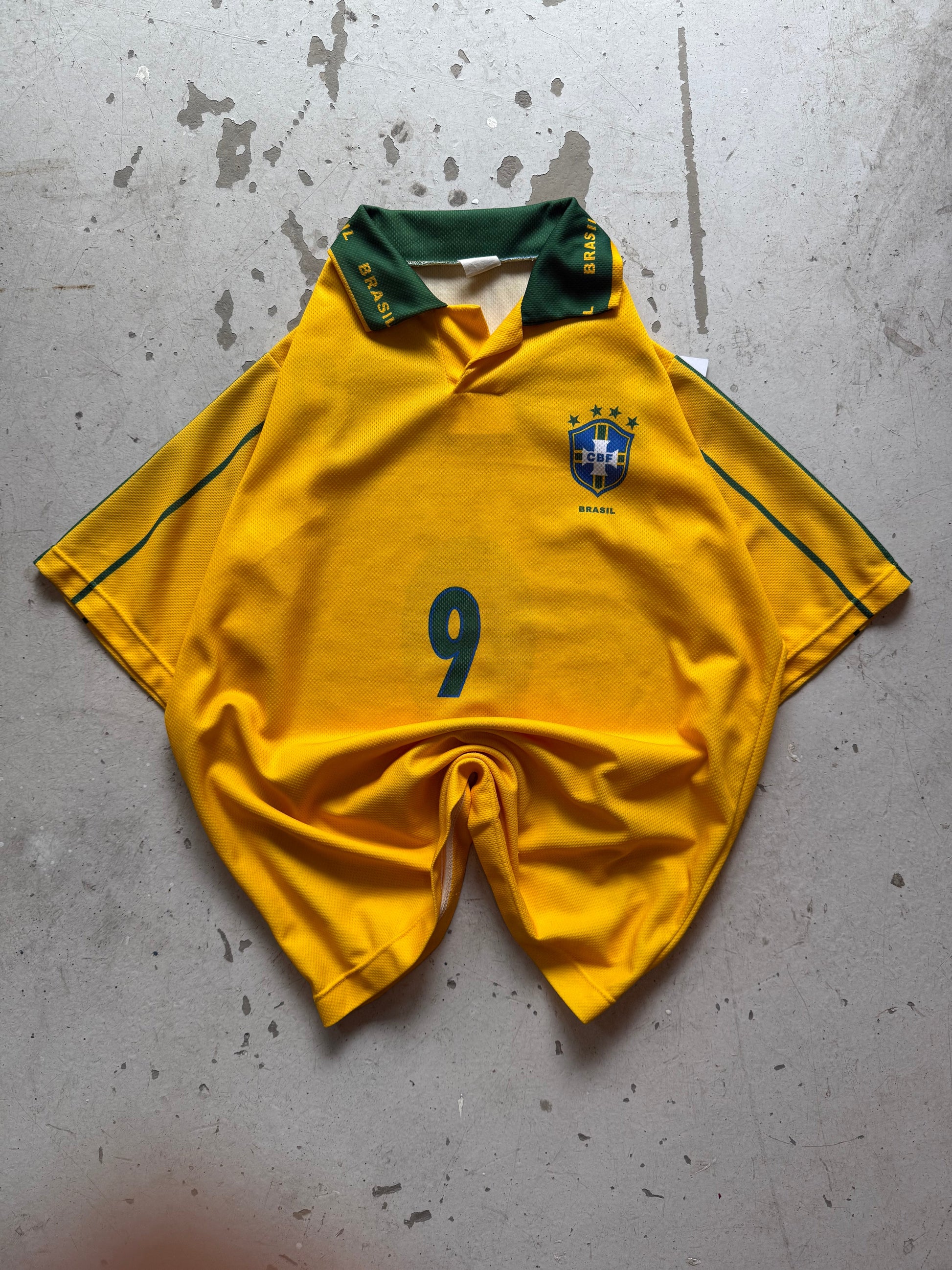 Brasilien Vintage Fodboldtrøje – Replica 2002 - XL - Re:Junk Vintage