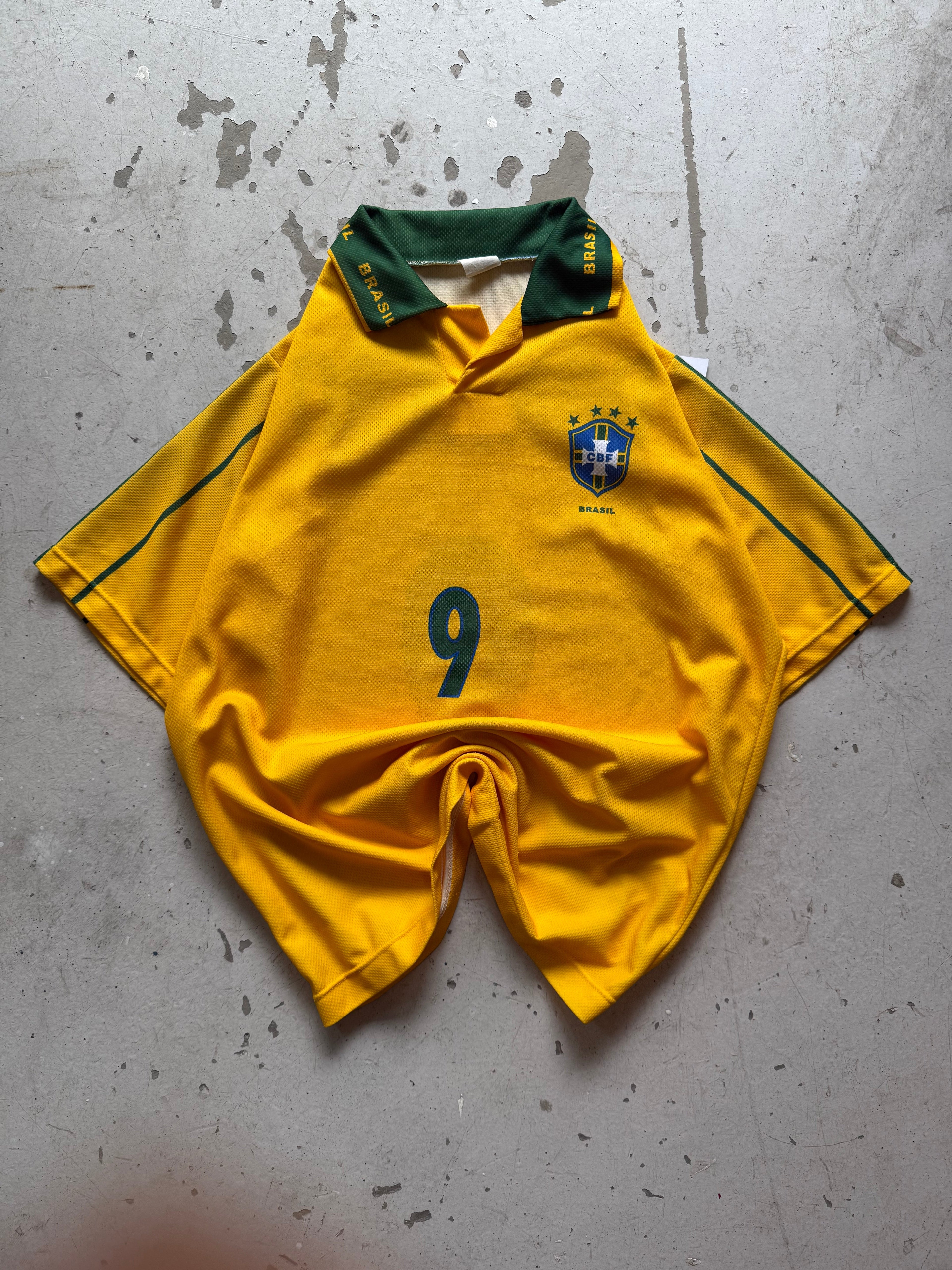 Brasilien Vintage Fodboldtrøje – Replica 2002- XL