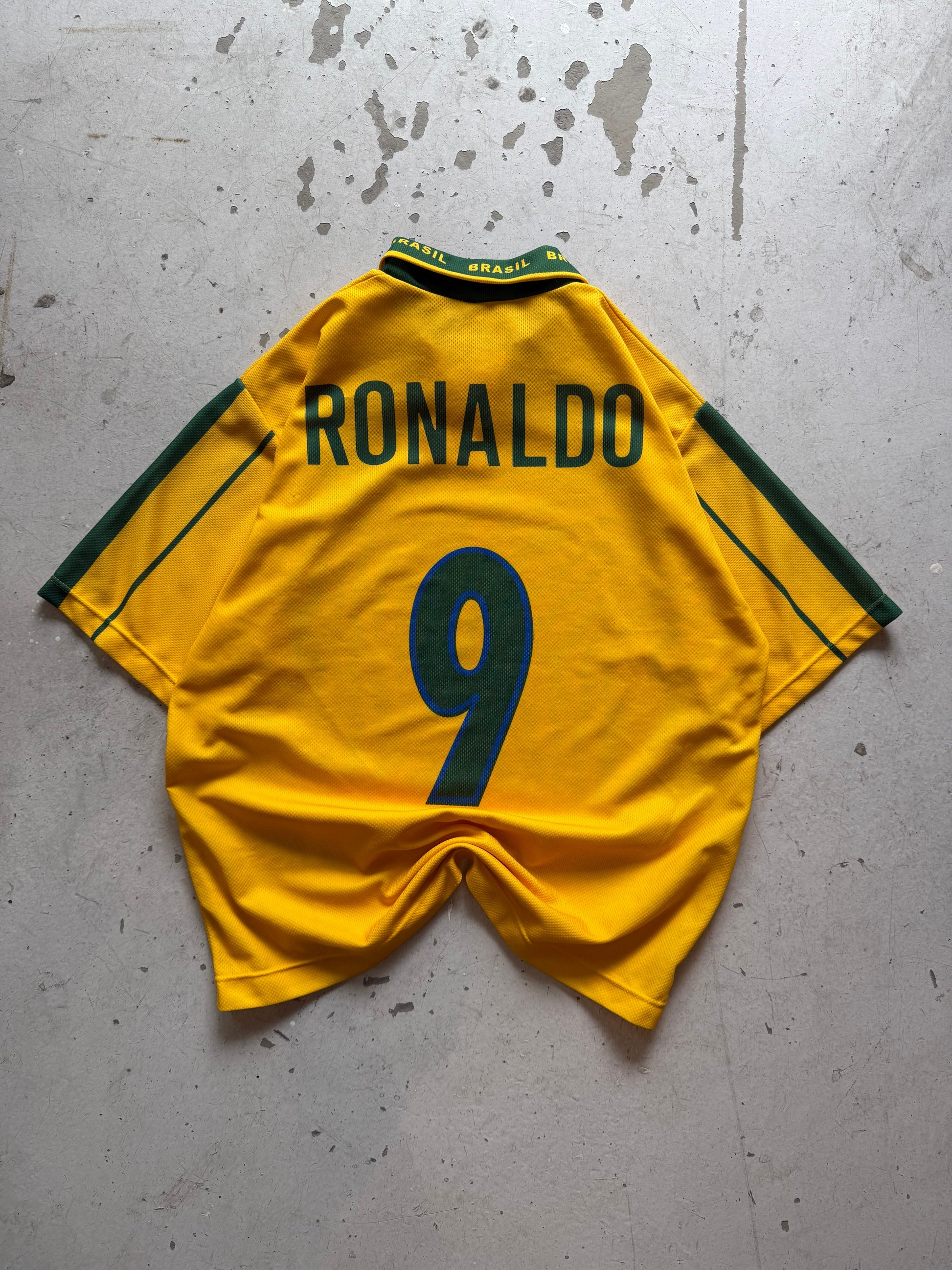 Brasilien Vintage Fodboldtrøje – Replica 2002 - XL - Re:Junk Vintage
