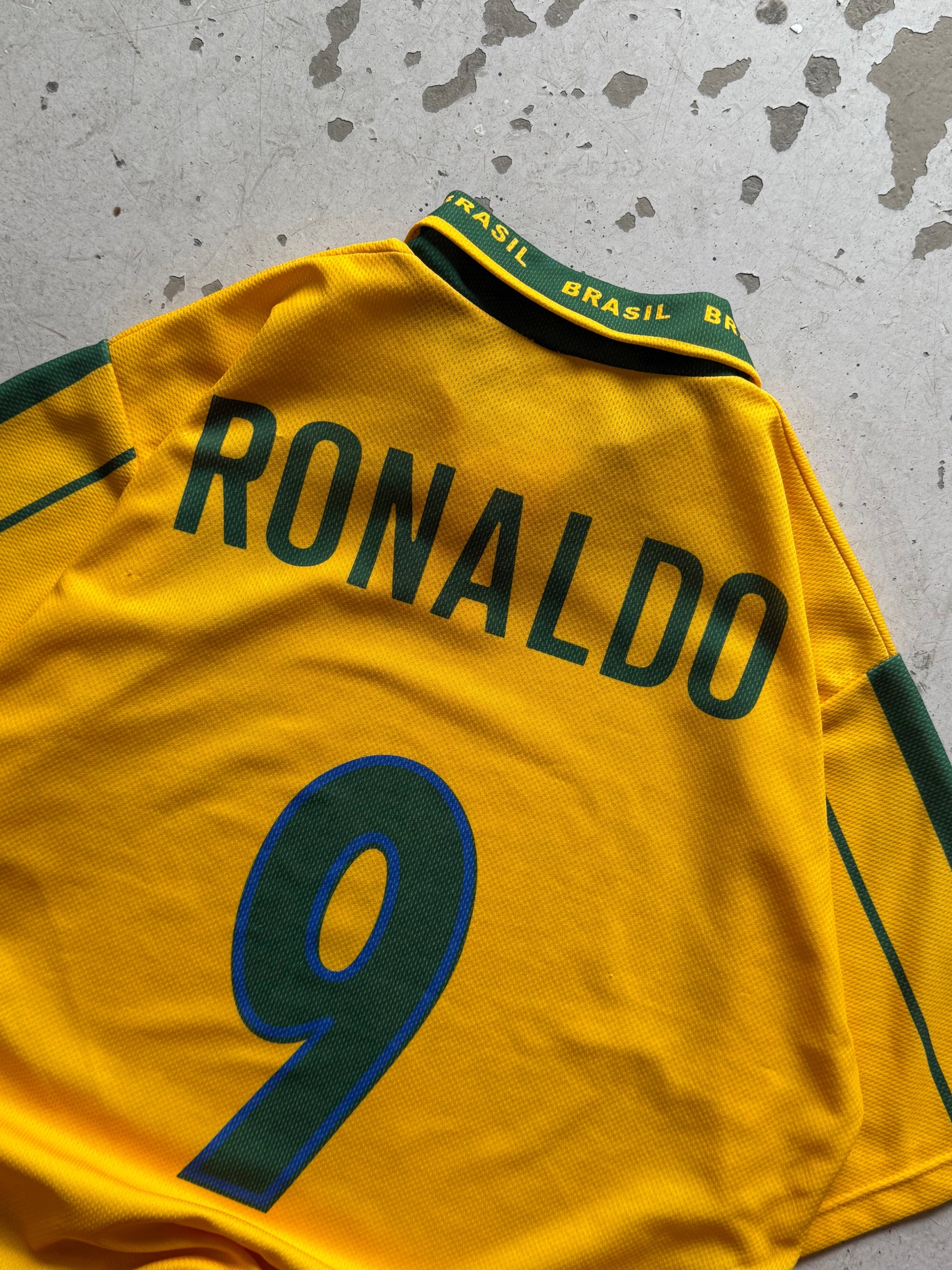 Brasilien Vintage Fodboldtrøje – Replica 2002 - XL - Re:Junk Vintage