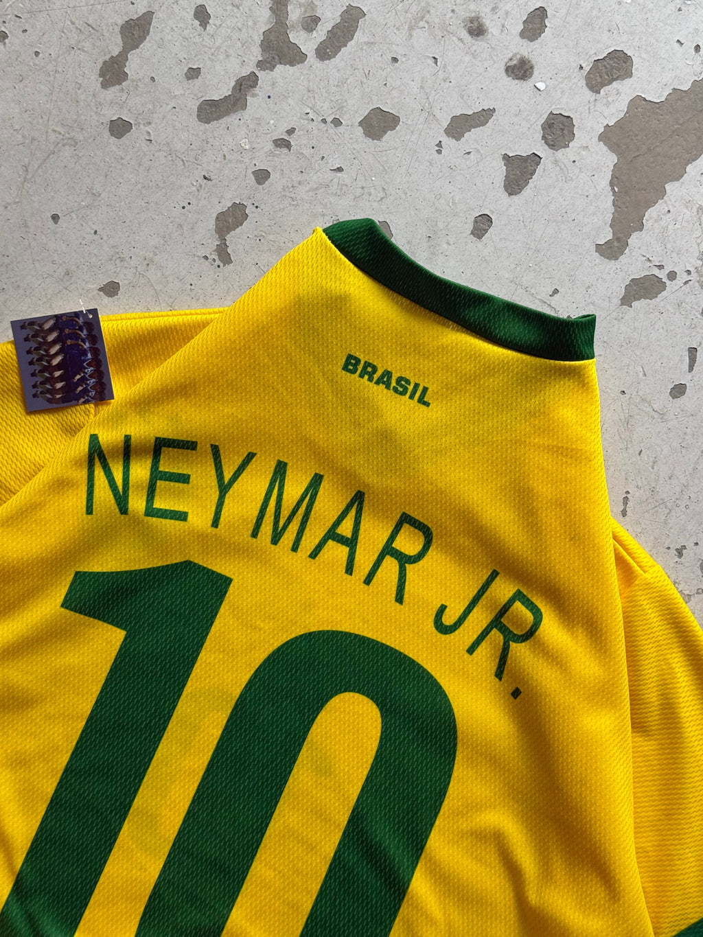 Brasilien Vintage Fodboldtrøje – Replica 2018 - Medium - Re:Junk Vintage