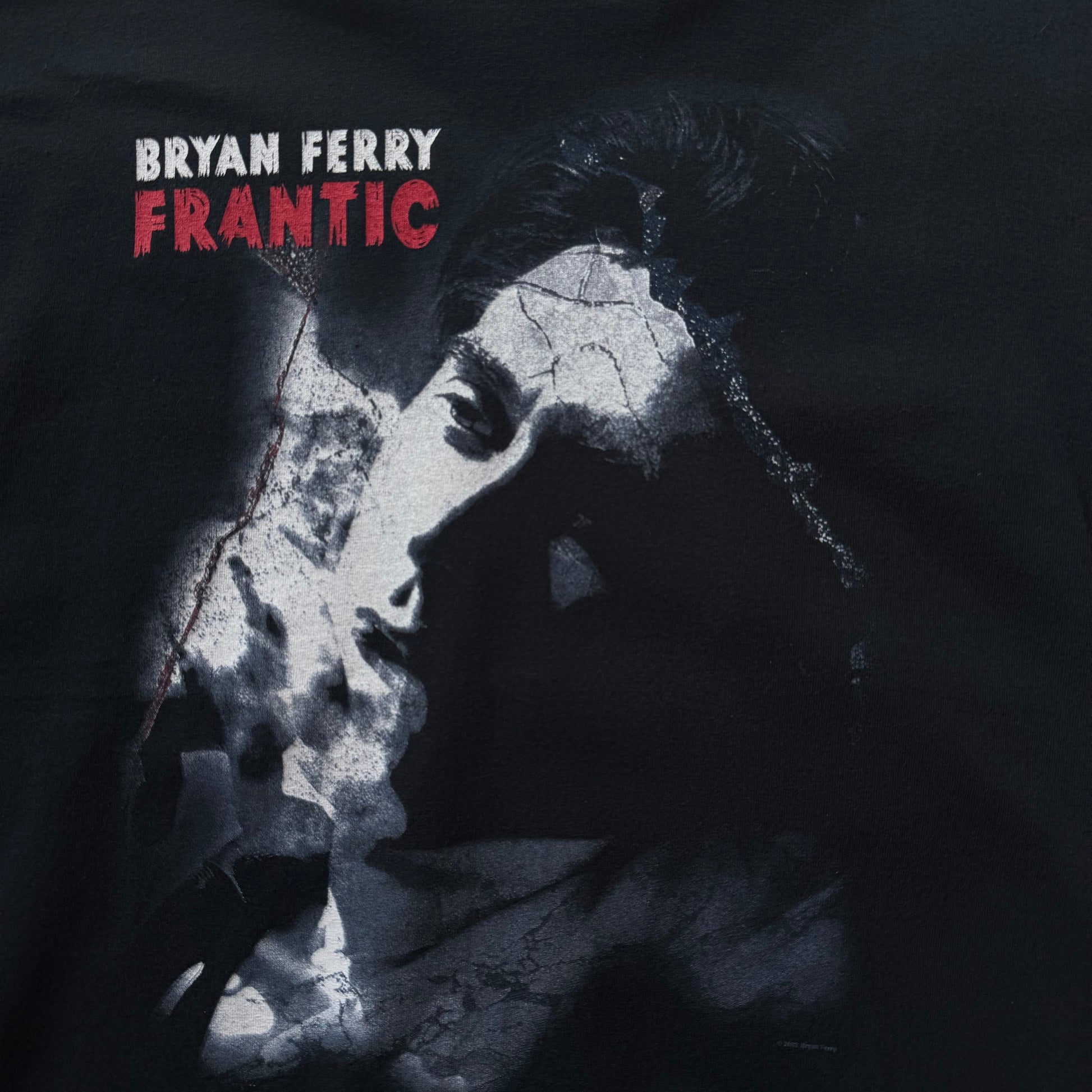 Bryan Ferry | tour t-shirt | sort | L - Re:Junk Vintage