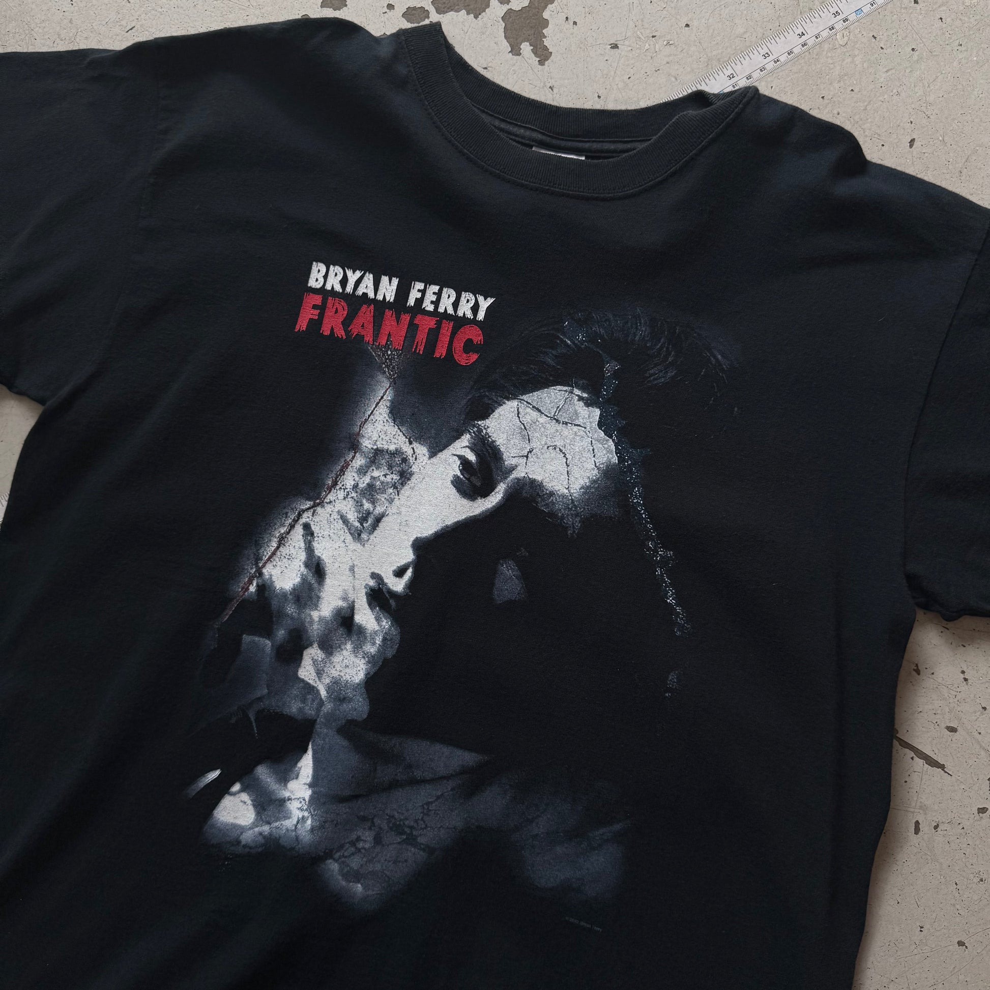 Bryan Ferry | tour t-shirt | sort | L - Re:Junk Vintage