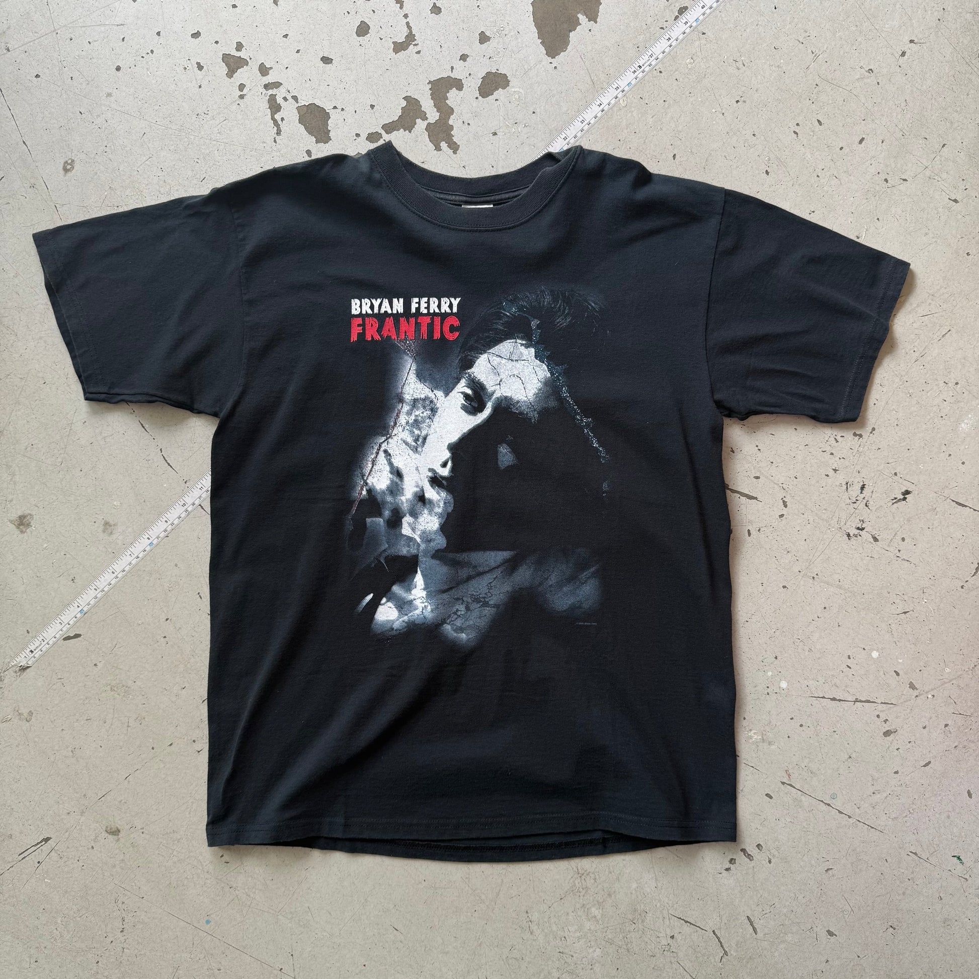 Bryan Ferry | tour t-shirt | sort | L - Re:Junk Vintage