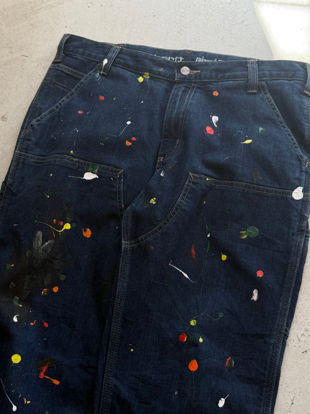 Carhartt | Carpenter jeans | Paint | W34/L32 - Re:Junk Vintage