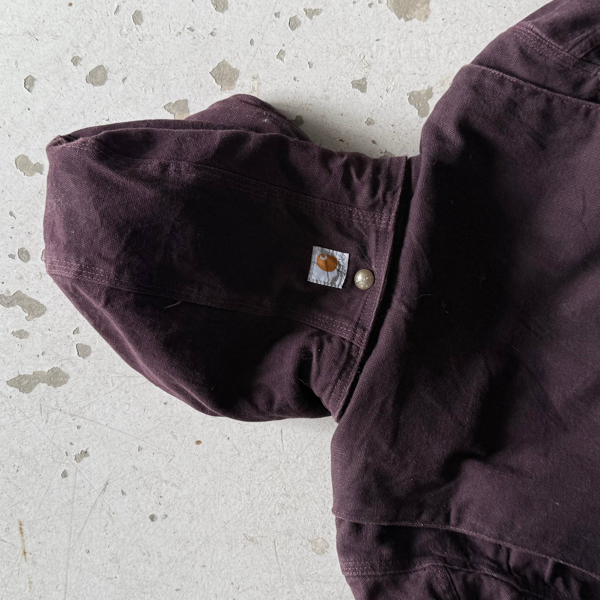 Carhartt Full Swing Jakke – Mørkelilla (Vintage Workwear) - Re:Junk Vintage
