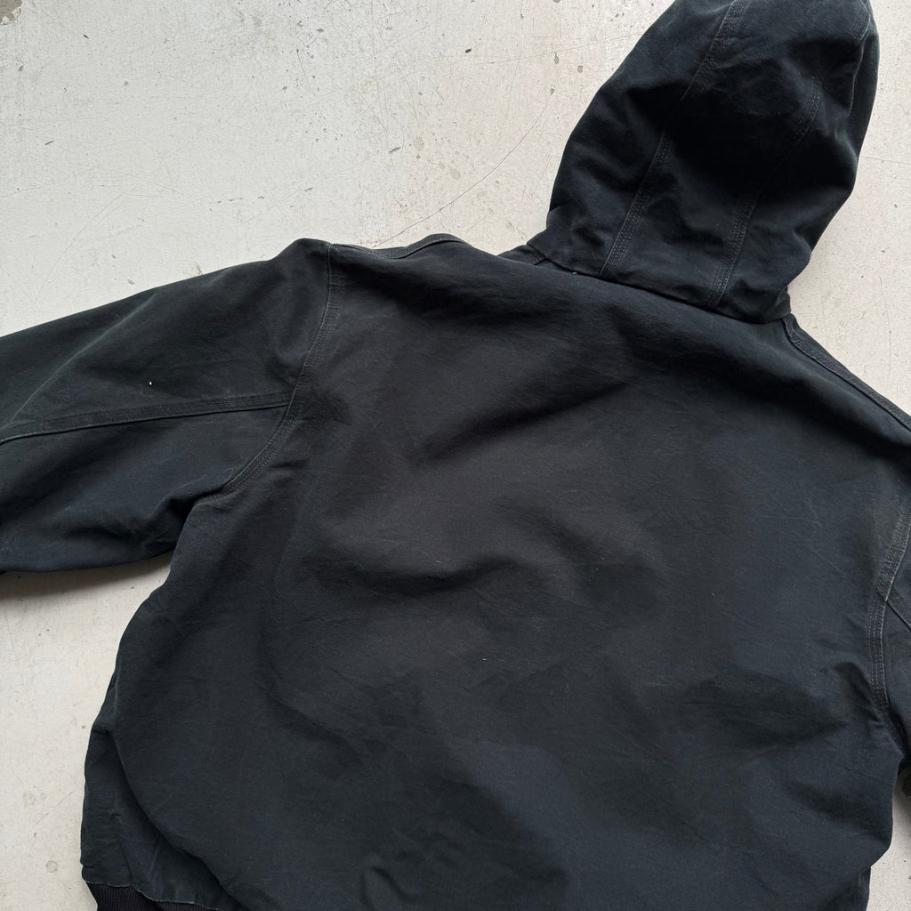 Carhartt Hoodie Jacket – Sort Workwear Vintage Large - Re:Junk Vintage