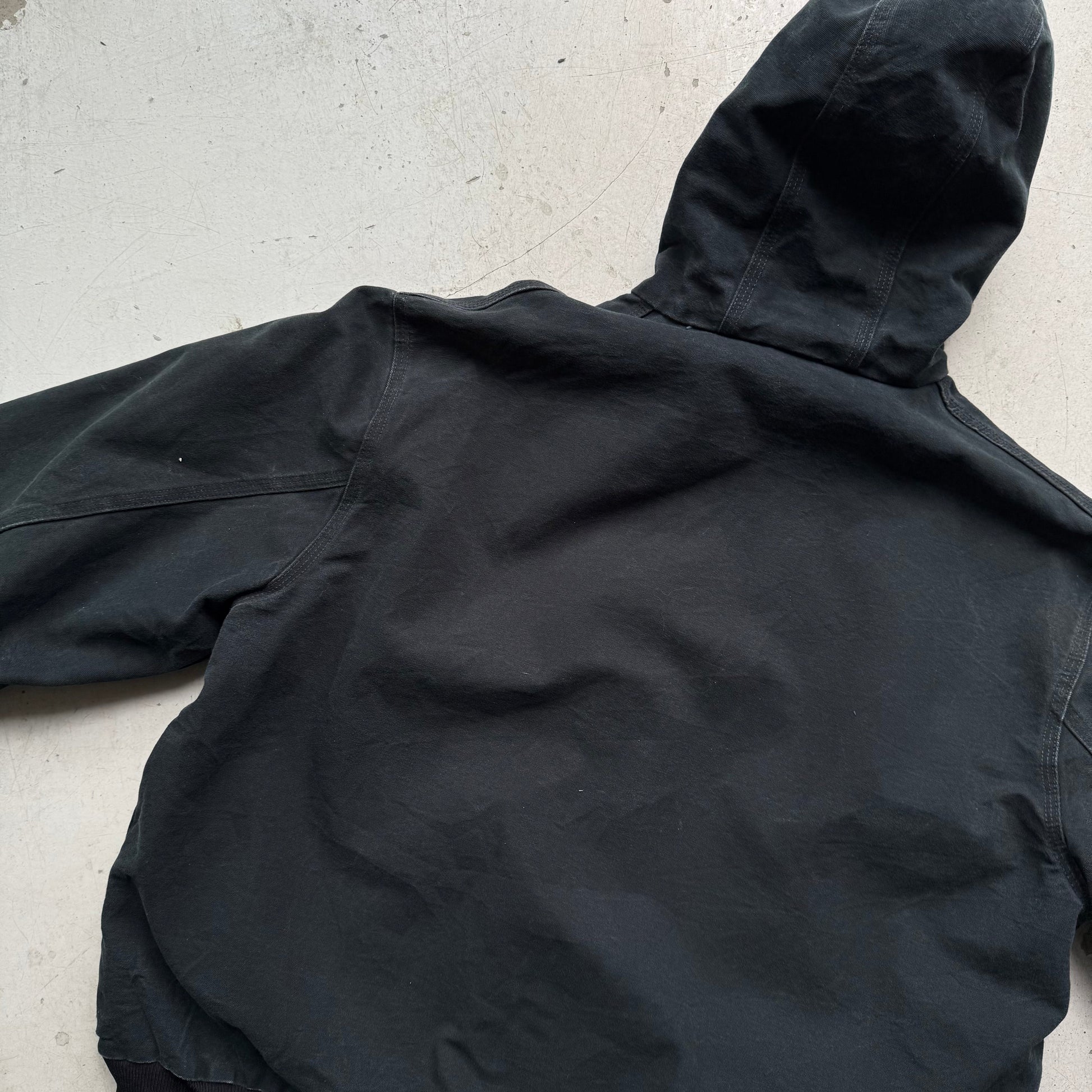 Carhartt Hoodie Jacket – Sort Workwear Vintage Large - Re:Junk Vintage