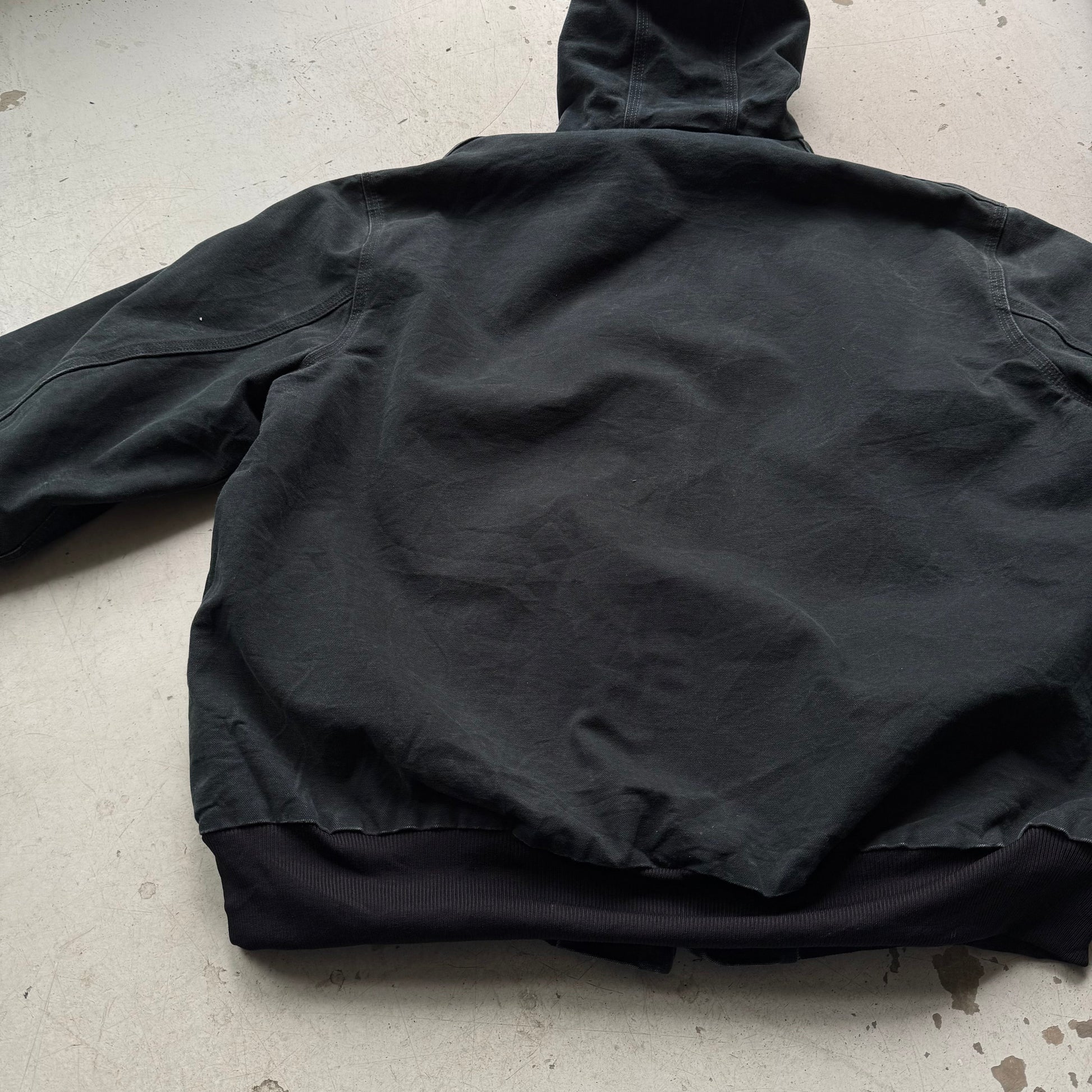 Carhartt Hoodie Jacket – Sort Workwear Vintage Large - Re:Junk Vintage