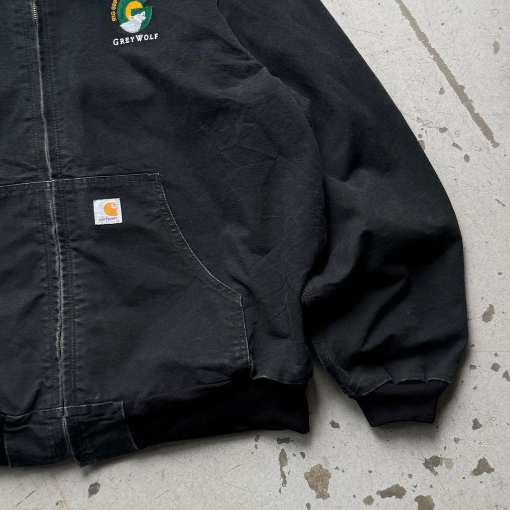 Carhartt Hoodie Jacket – Sort Workwear Vintage Large - Re:Junk Vintage