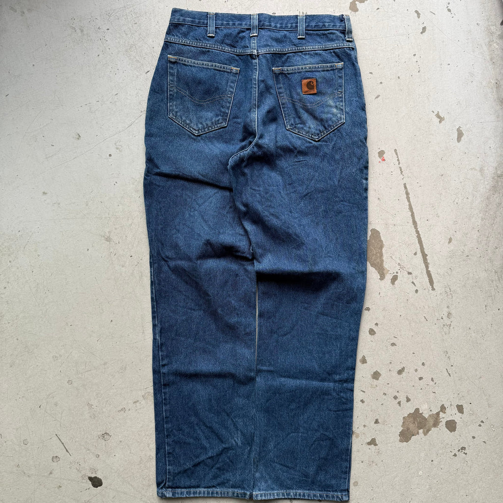 Carhartt | jeans | mørkeblå | W33 L34 - Re:Junk Vintage