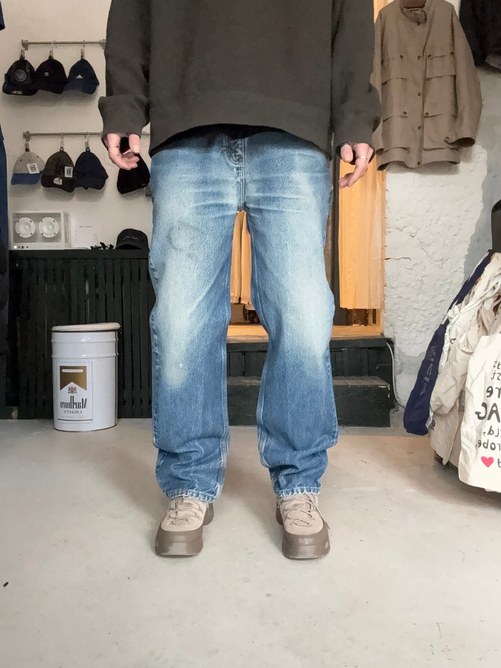 Carhartt | Relaxed Fit Jeans | Blå | 34x32 - Re:Junk Vintage