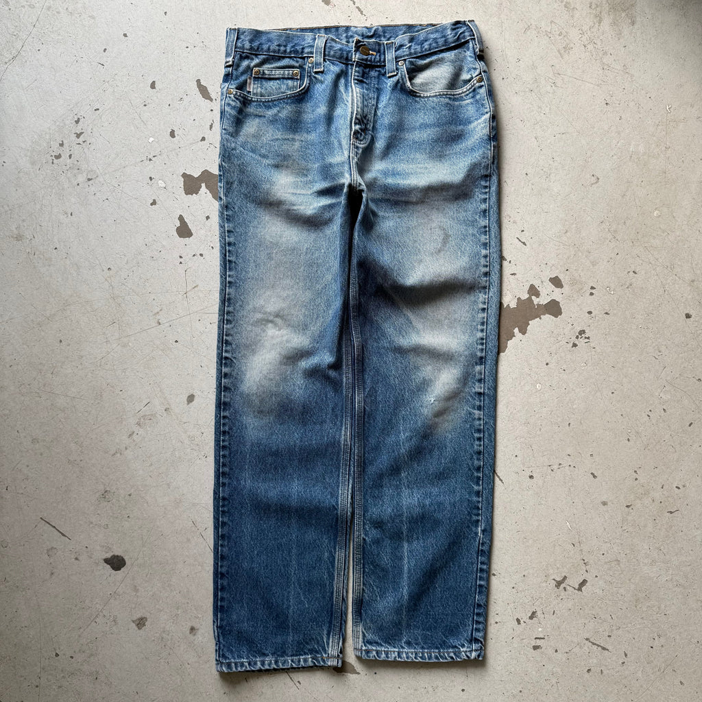 Carhartt | Relaxed Fit Jeans | Blå | 34x32 - Re:Junk Vintage