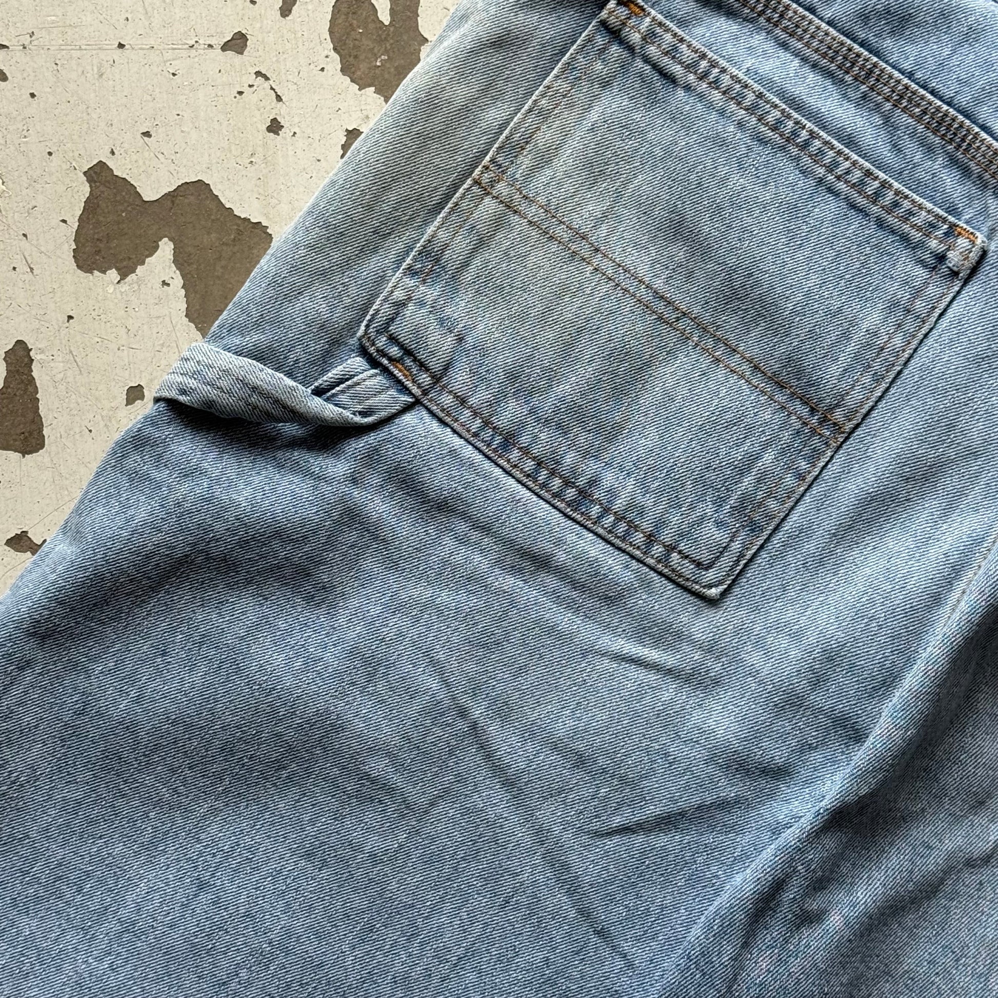 Carpenter | denim jorts | lyseblå | W36 - Re:Junk Vintage