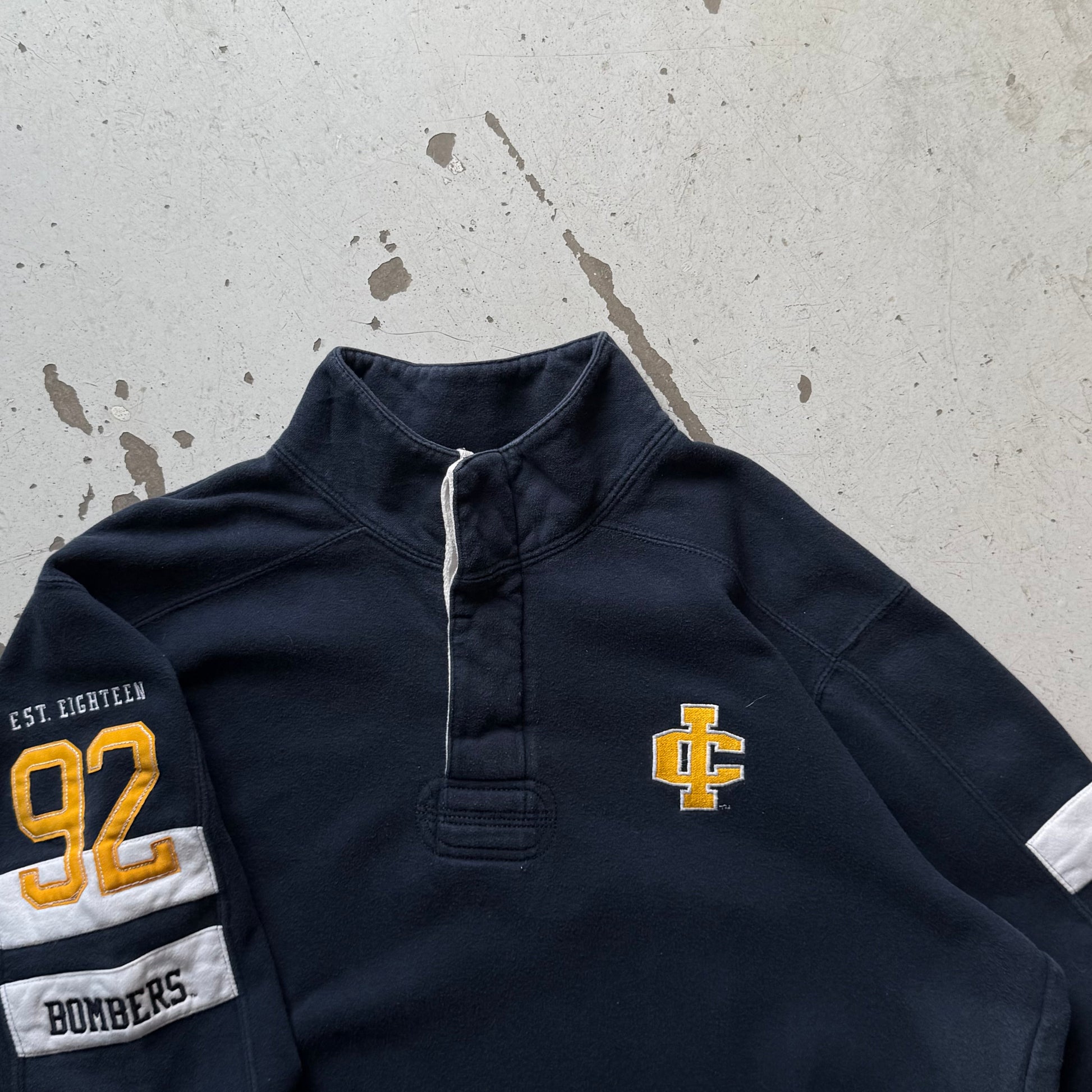 Champion | 1/4 zip sweatshirt | navy | L - Re:Junk Vintage