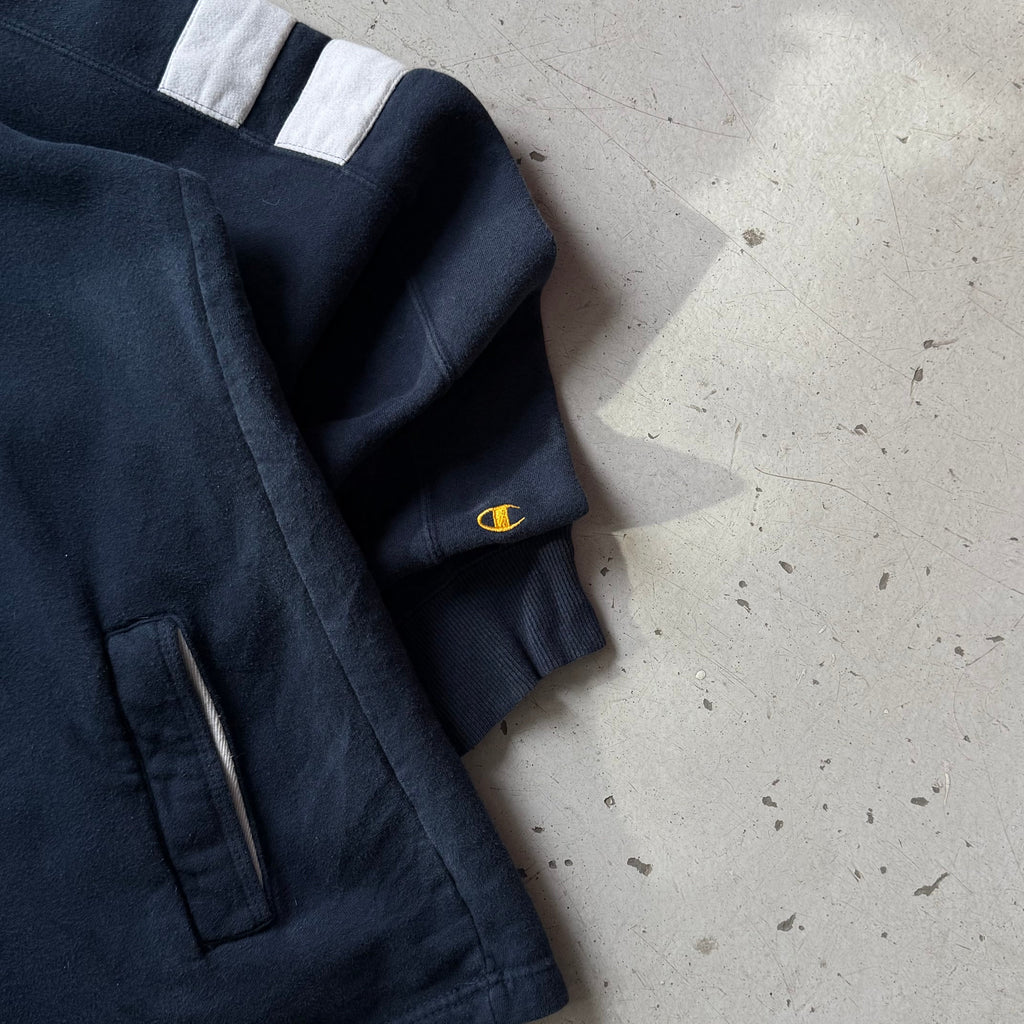 Champion | 1/4 zip sweatshirt | navy | L - Re:Junk Vintage
