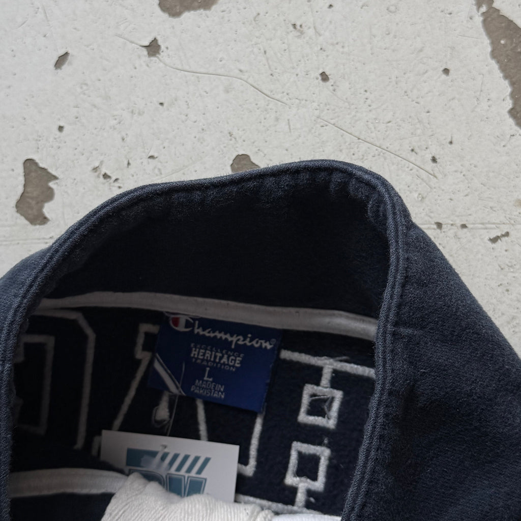 Champion | 1/4 zip sweatshirt | navy | L - Re:Junk Vintage