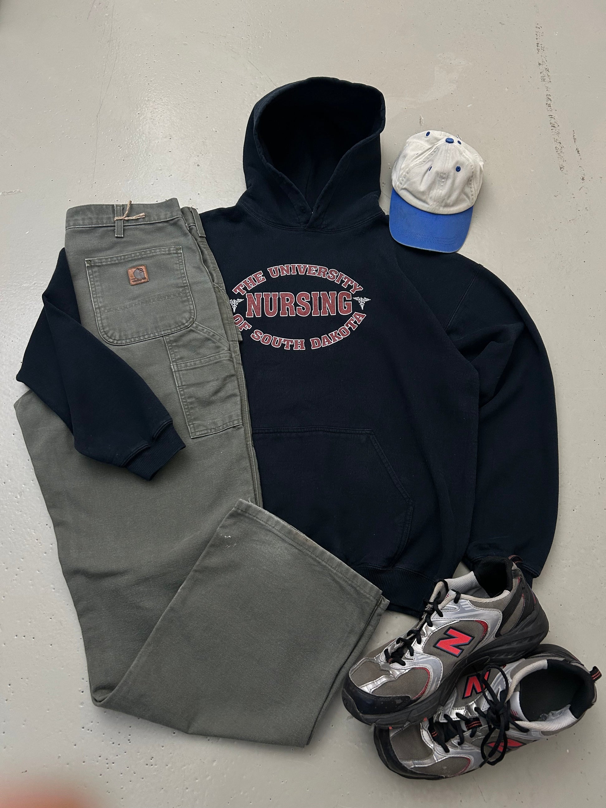 College Vintage Hoodie - XL - Re:Junk Vintage