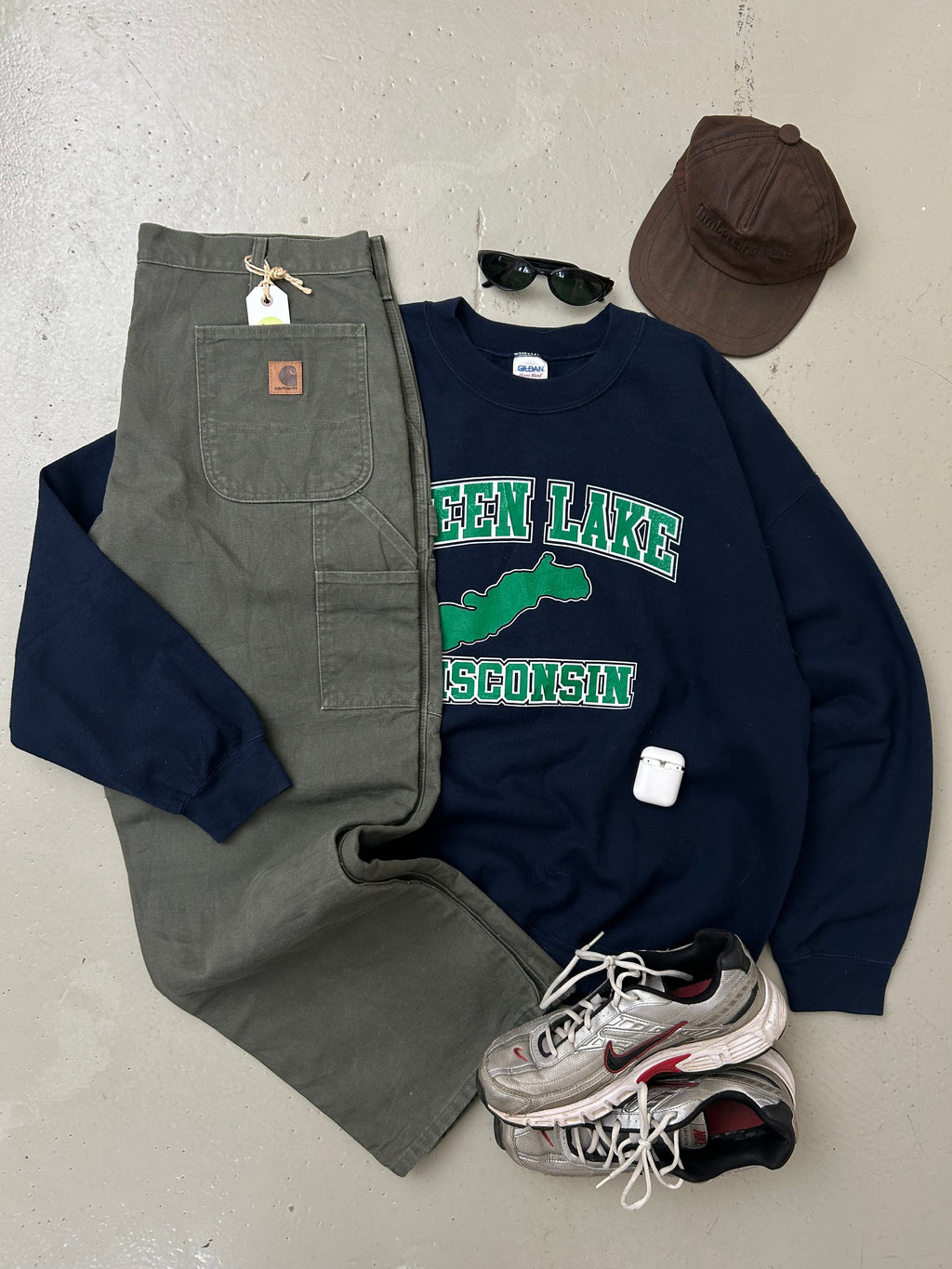 College Vintage Sweatshirt - L - Re:Junk Vintage