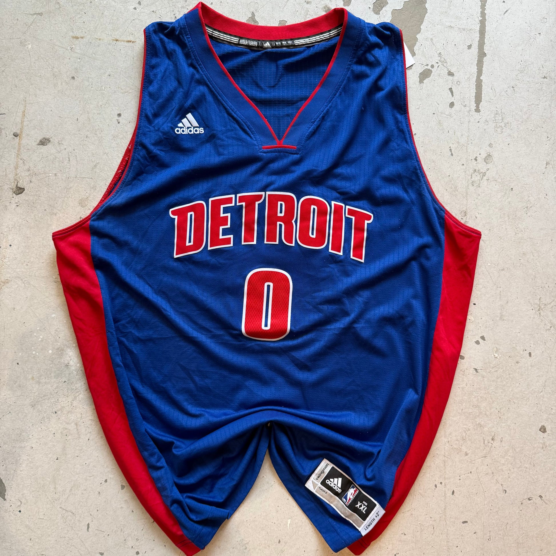 Detroit Pistons vintage NBA basketballtrøje – XL - Re:Junk Vintage