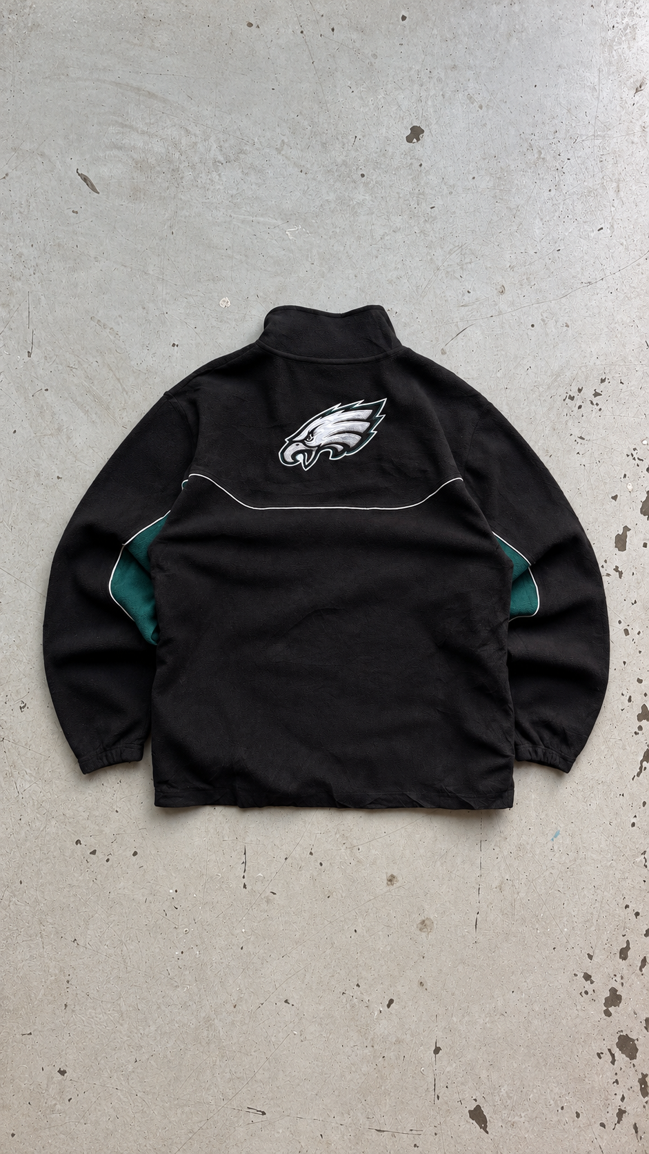 Reebok | Vintage Eagles fleece | Sort/grøn | M