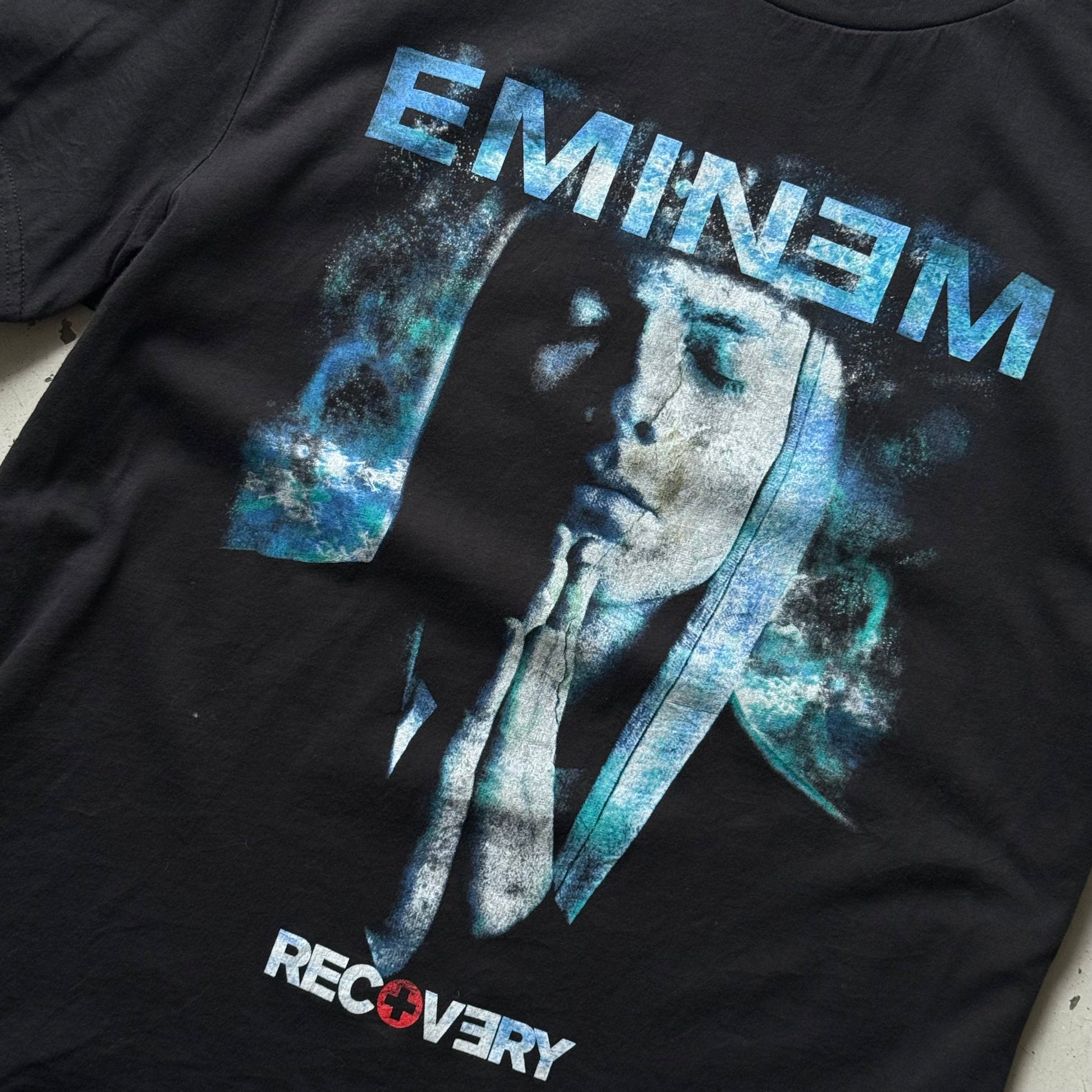 Eminem | Recovery graphic t-shirt | sort | M - Re:Junk Vintage