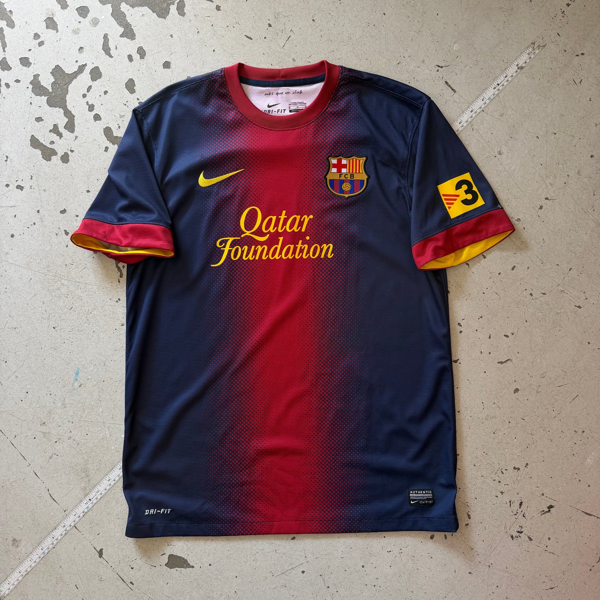 FC Barcelona | 2012/13 | Hjemmebanetrøje | M - Re:Junk Vintage
