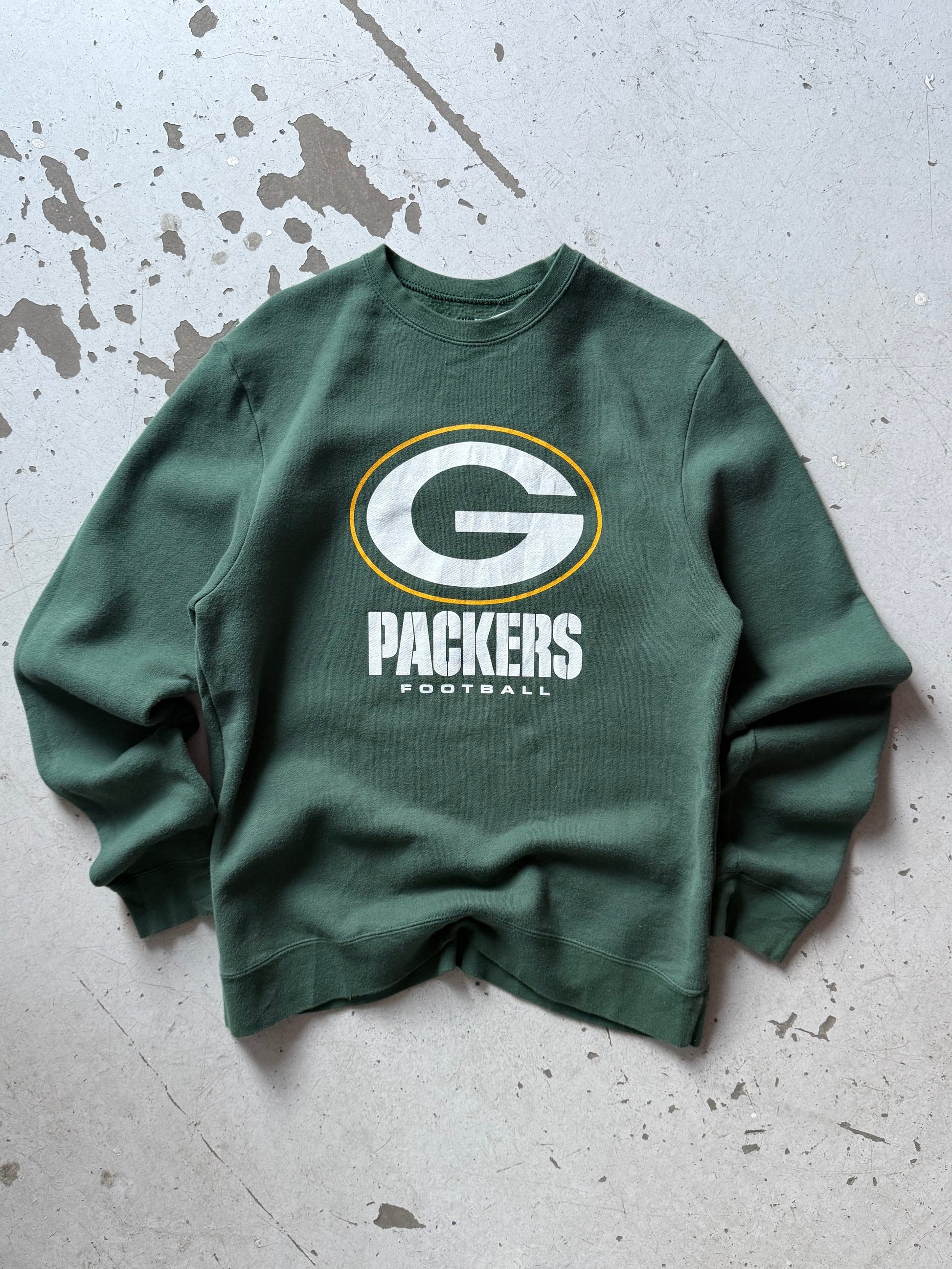 GB Packers | sweatshirt | grøn | small - Re:Junk Vintage