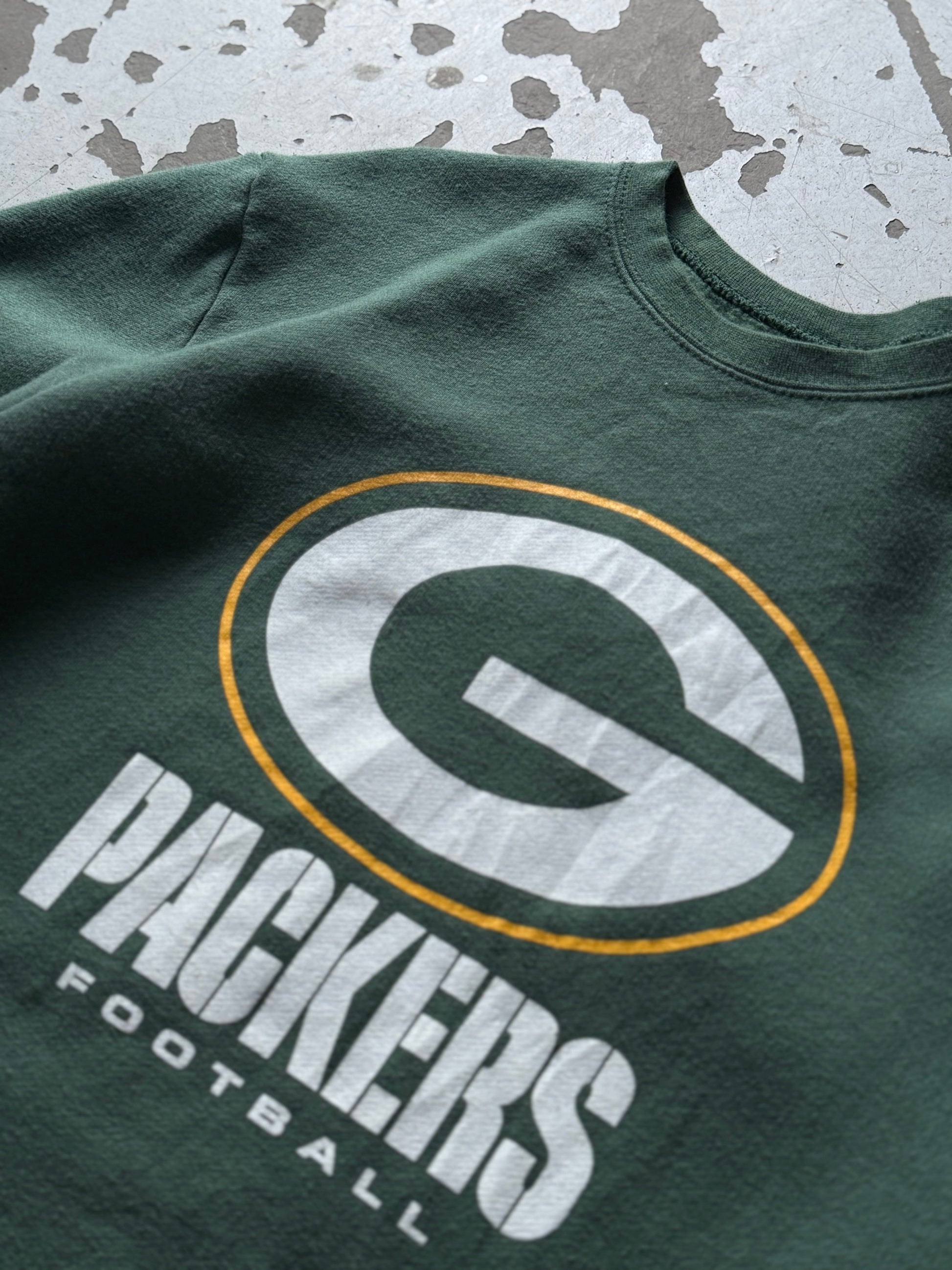 GB Packers | sweatshirt | grøn | small - Re:Junk Vintage