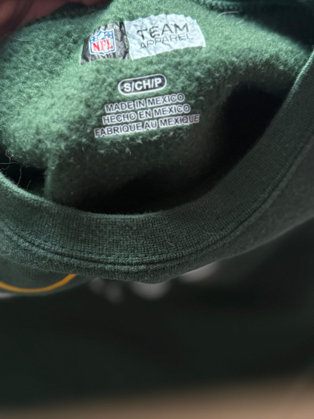 GB Packers | sweatshirt | grøn | small - Re:Junk Vintage