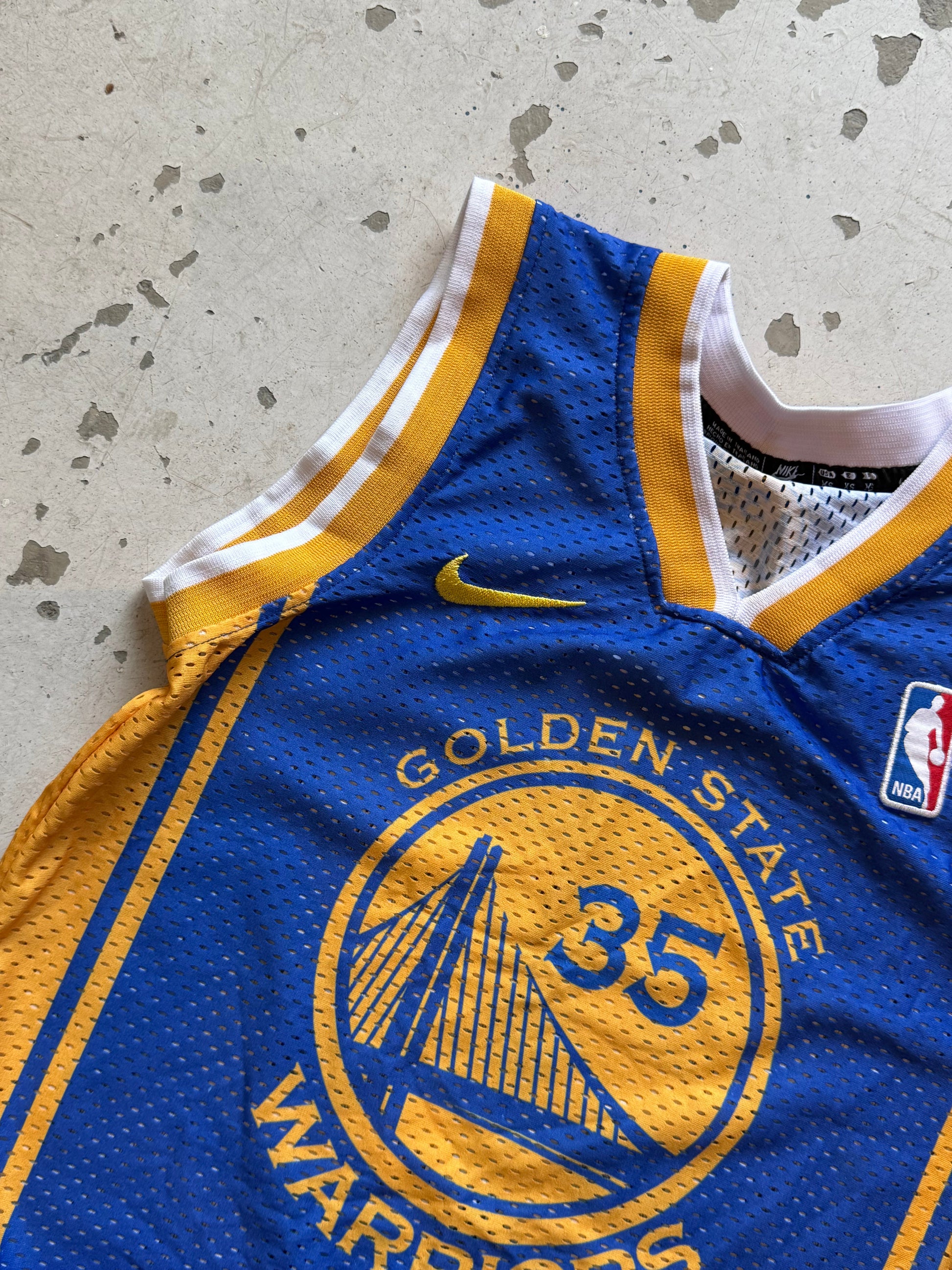 Golden State Warriors vintage NBA basketballtrøje – XS - Re:Junk Vintage
